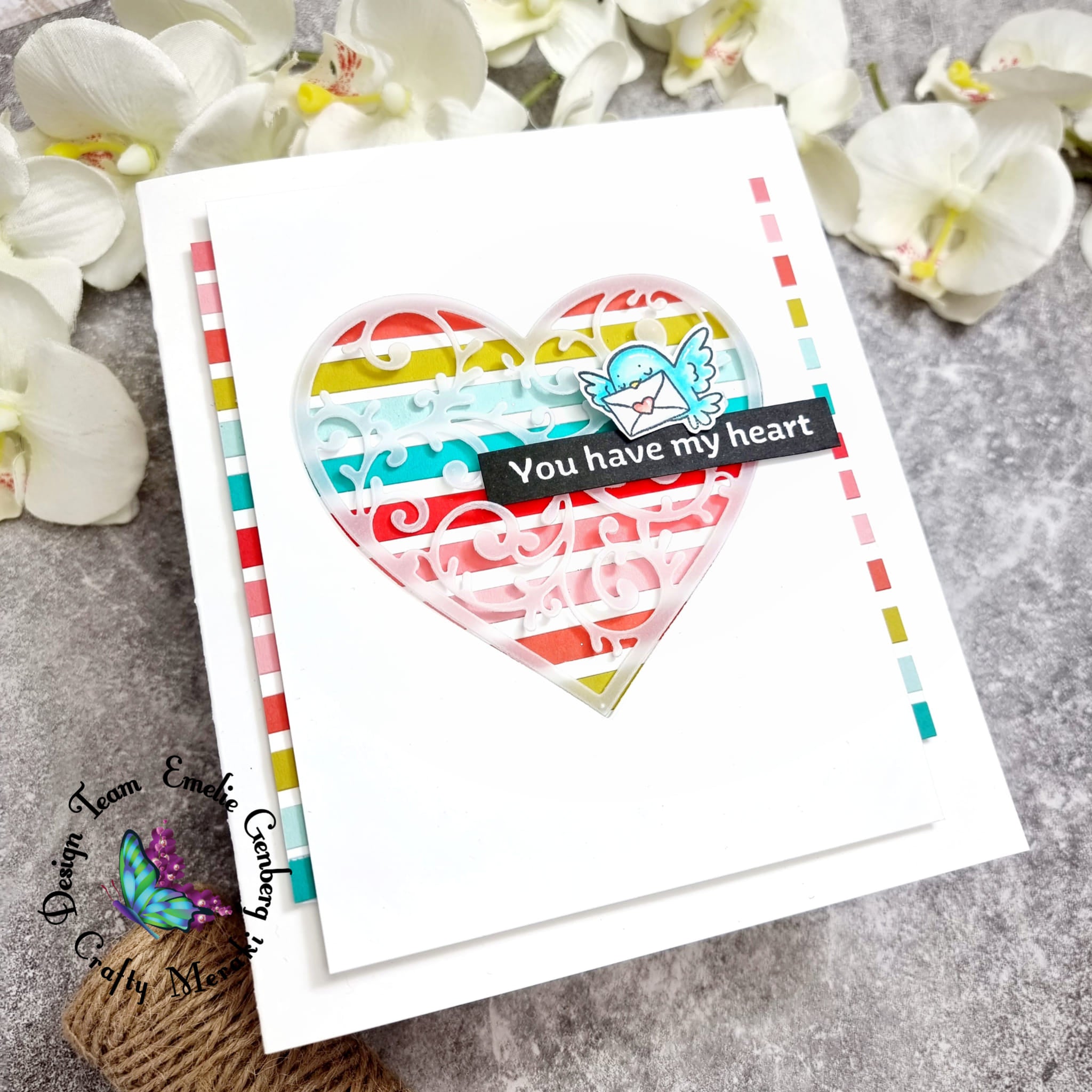 Crafty Meraki Cupid's Heart Layering Die Set - Crafty Meraki