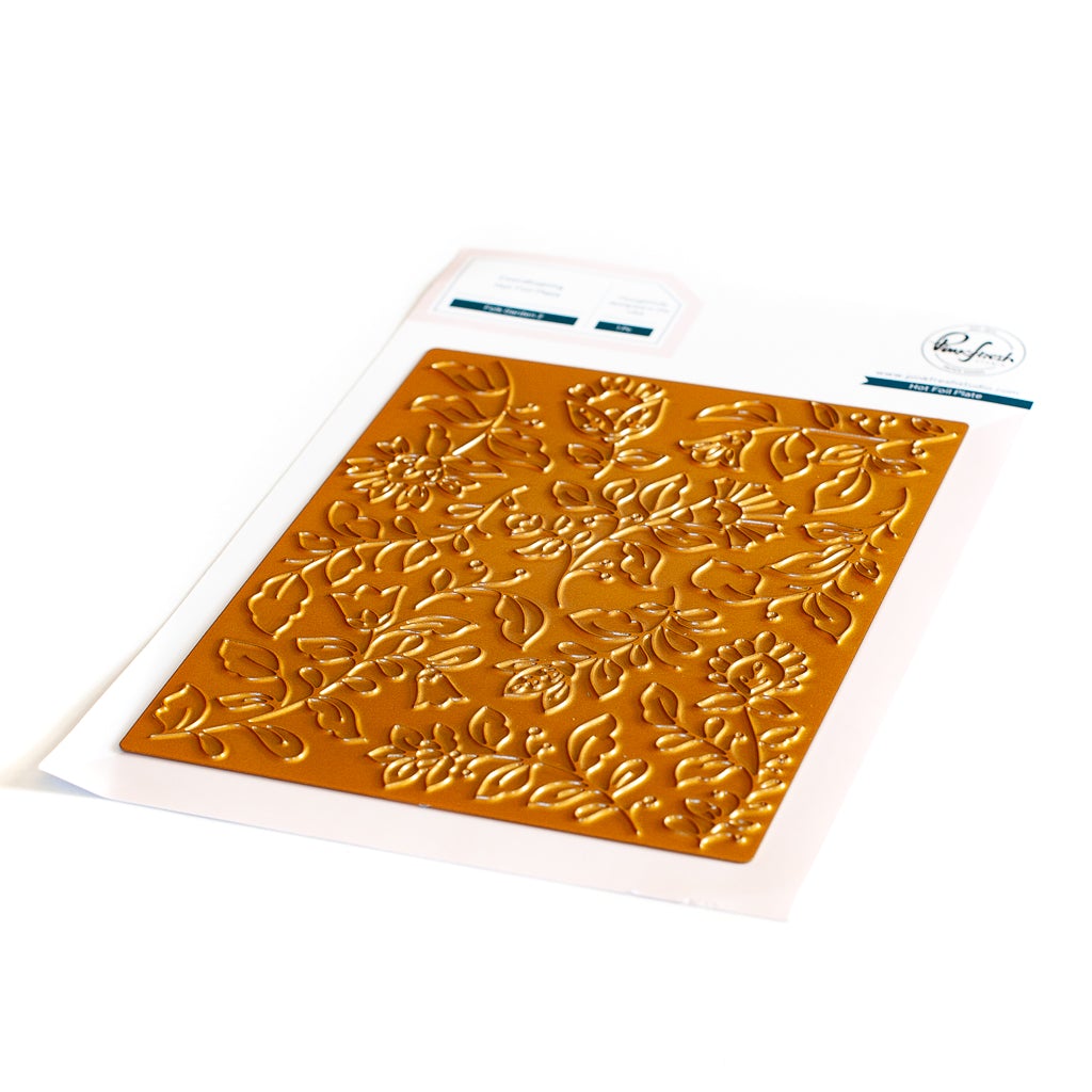 Pinkfresh Studio Folk Garden 2 Hot Foil - Crafty Meraki