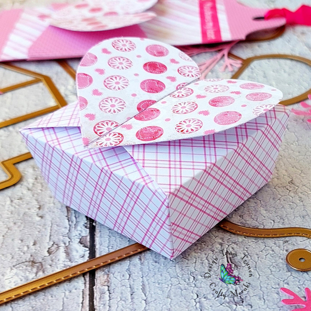 Crafty Meraki Gift of Love 3D Box Dies - Crafty Meraki