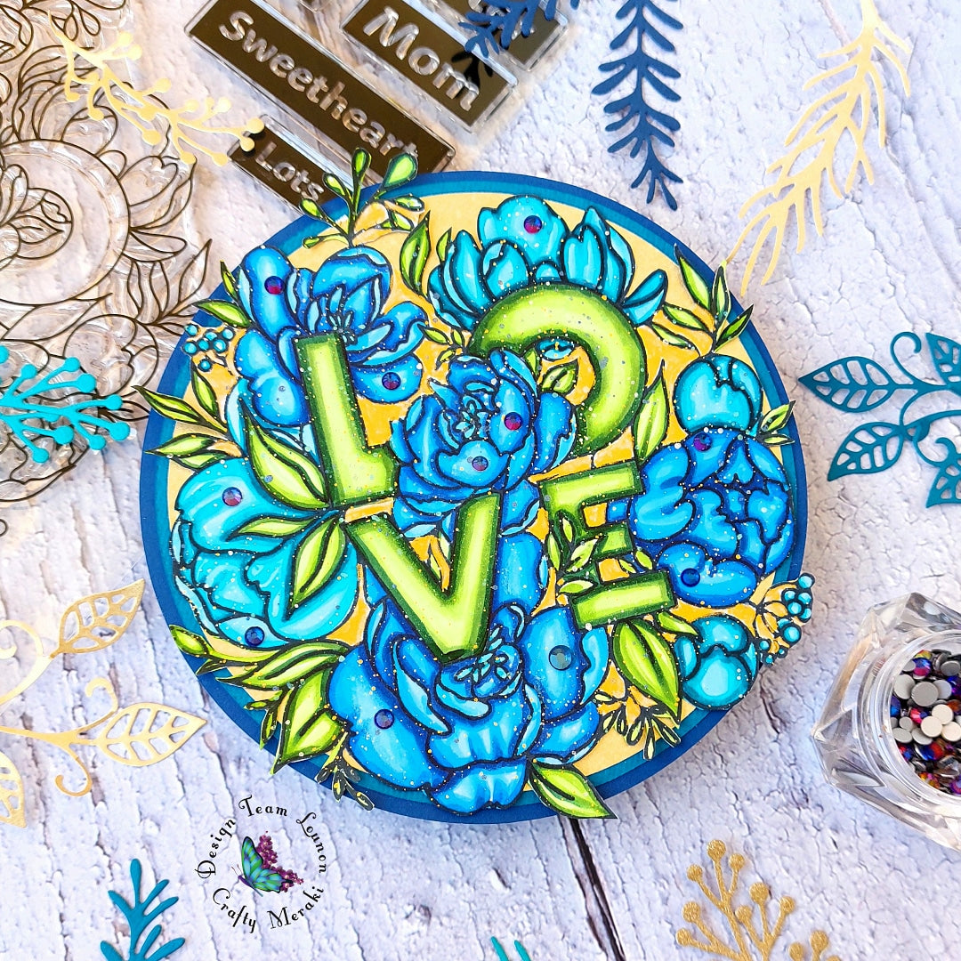 Crafty Meraki All You Need is Love Stamp set - Crafty Meraki