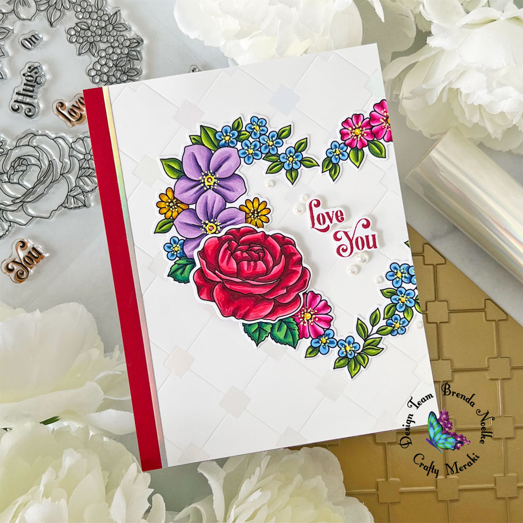 Crafty Meraki Loving Heart Stamp set - Crafty Meraki