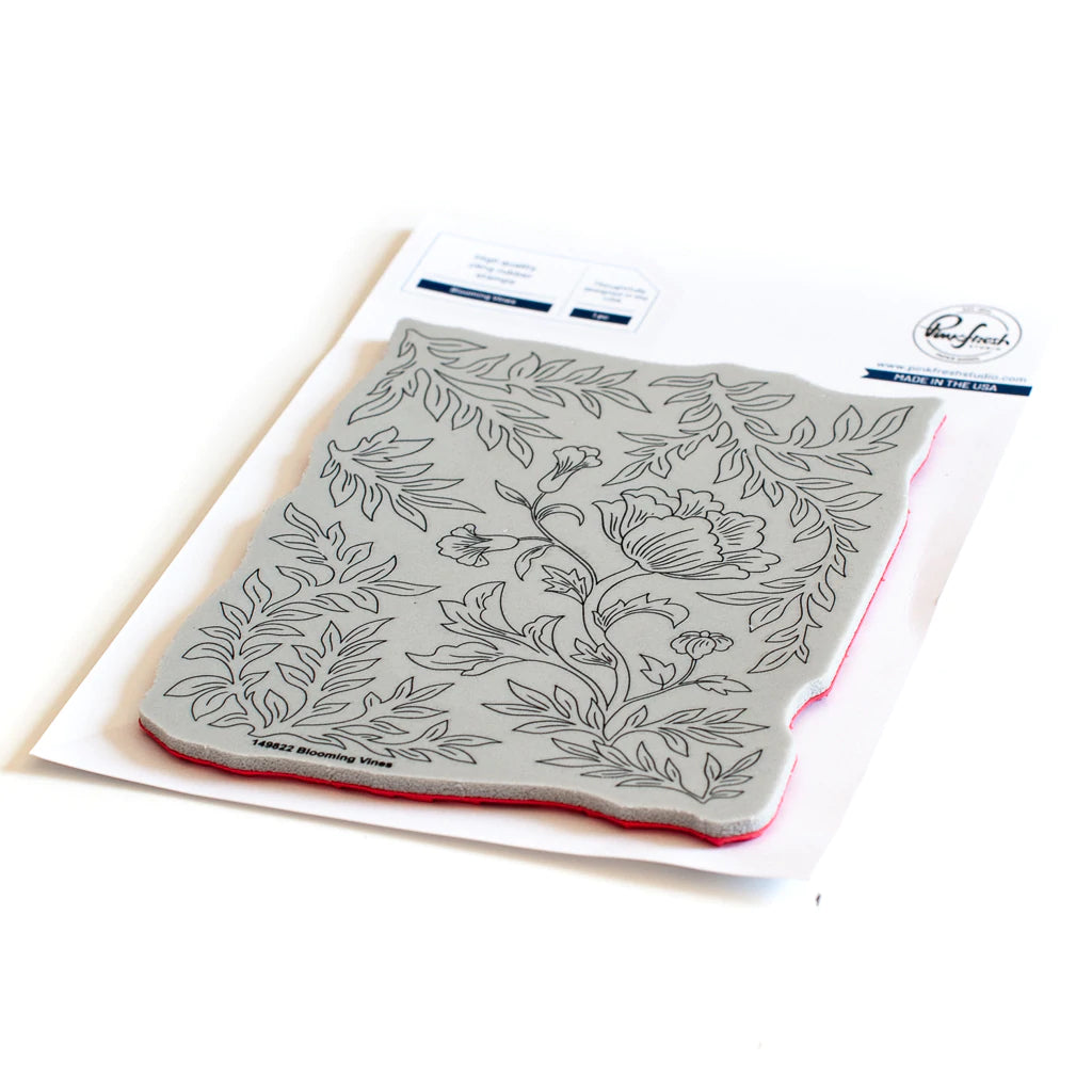 Pinkfresh Studio Blooming Vines stamp - Crafty Meraki