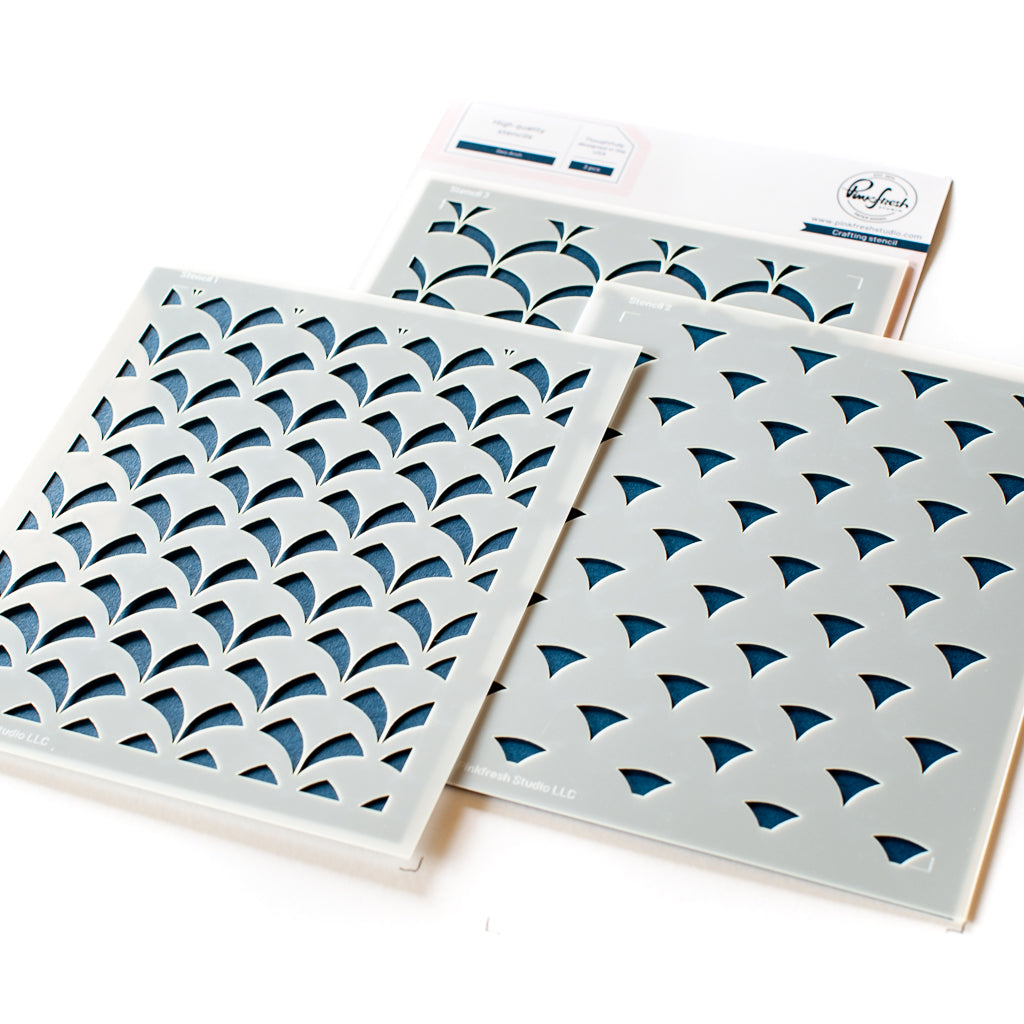 Geo Arch stencil - Crafty Meraki