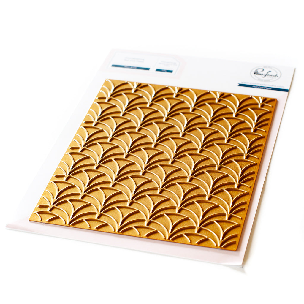 Geo Arch hot foil - Crafty Meraki