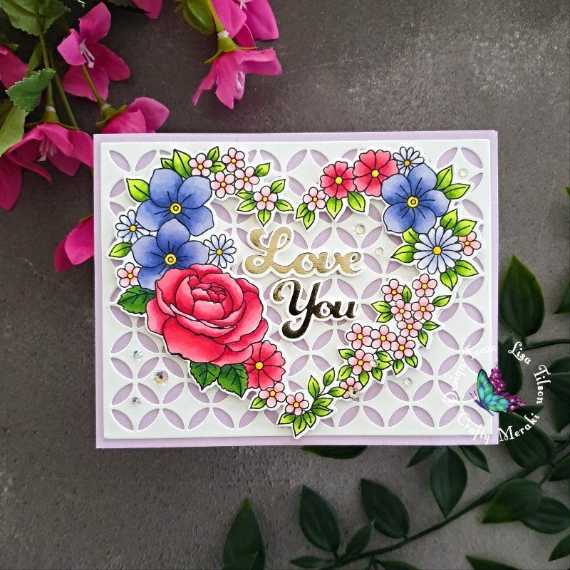 Crafty Meraki Loving Heart Coordinating Dies - Crafty Meraki