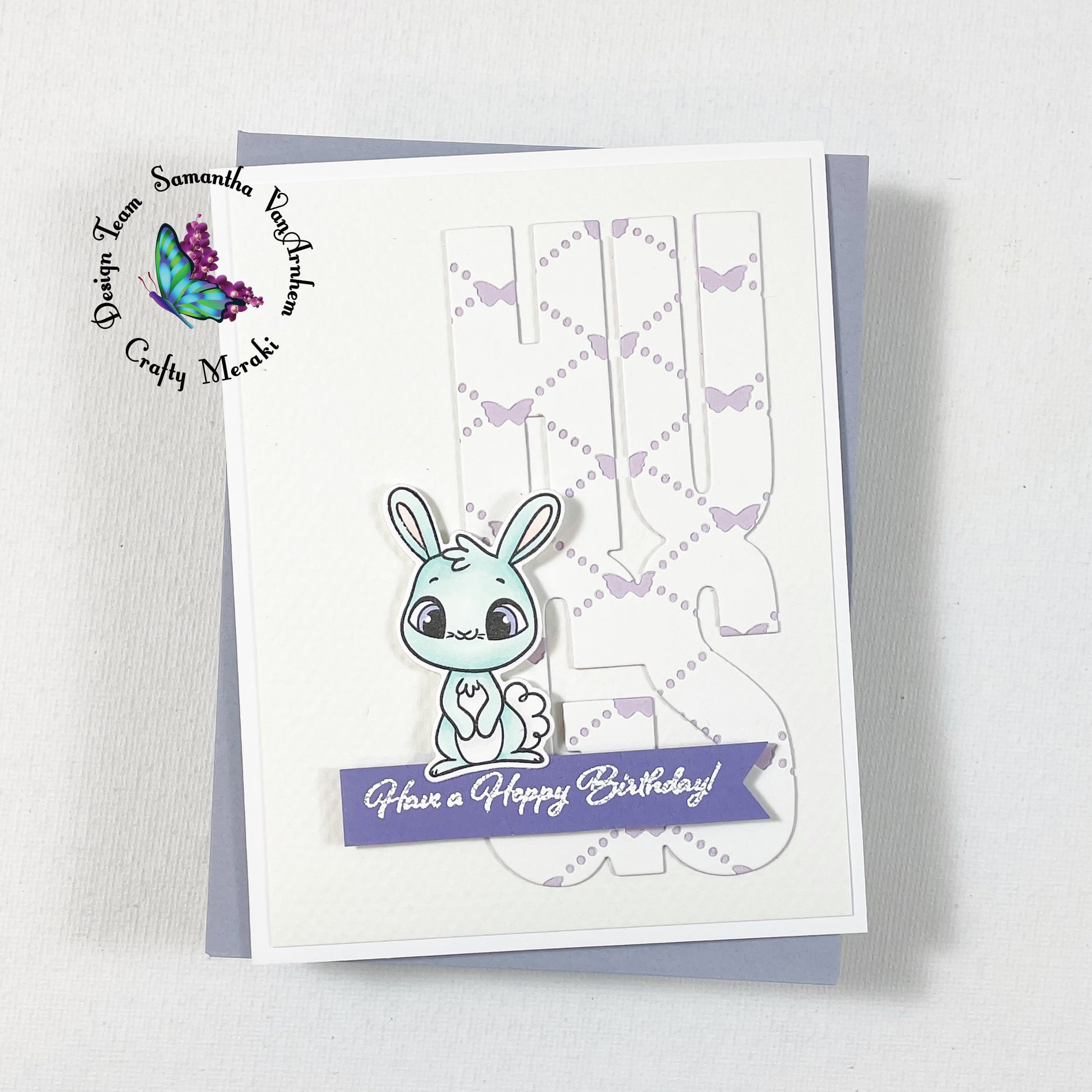 Crafty Meraki Hugs Slimline Tag Meraki Para-dies - Crafty Meraki