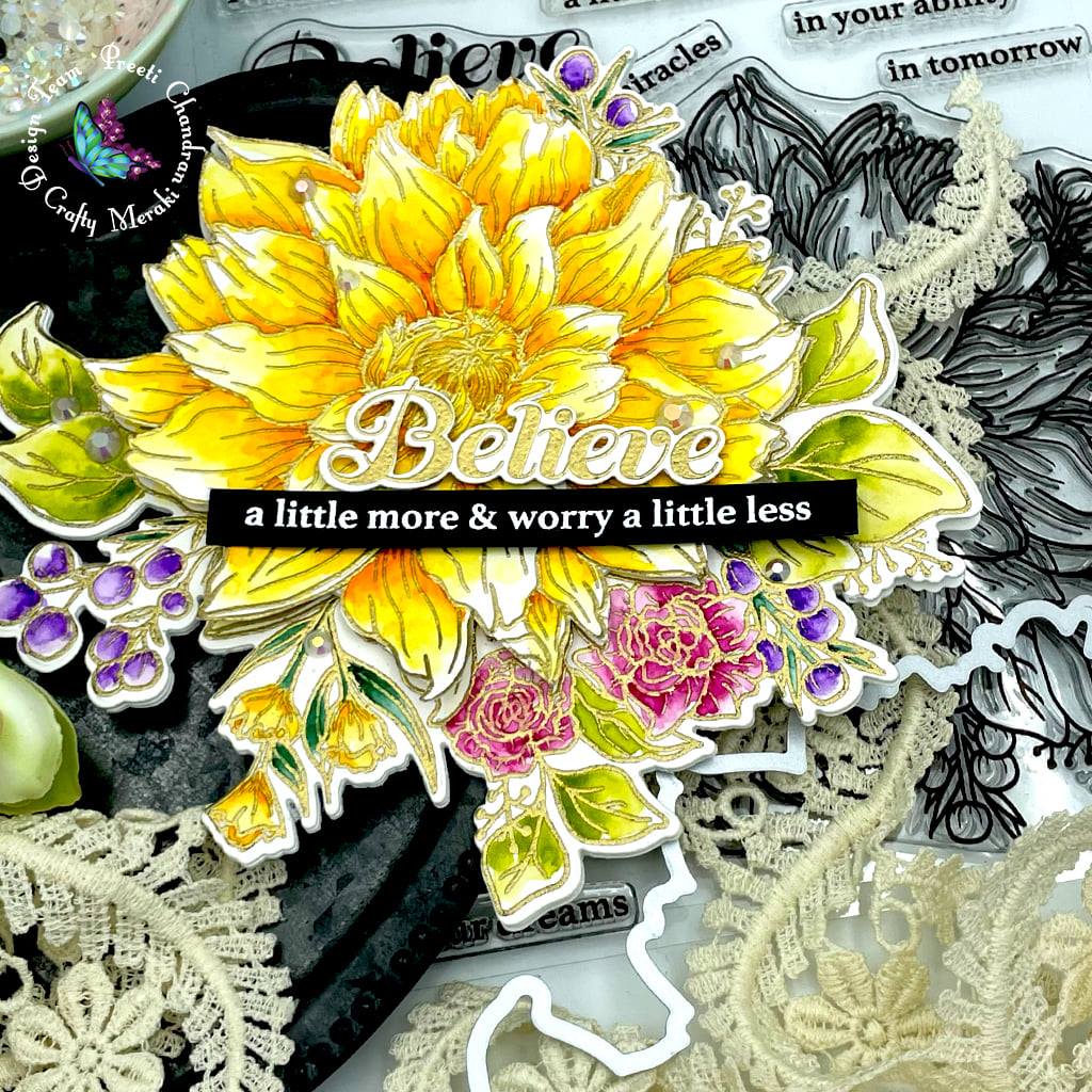 Crafty Meraki Believe in Miracles Stamp set - Crafty Meraki