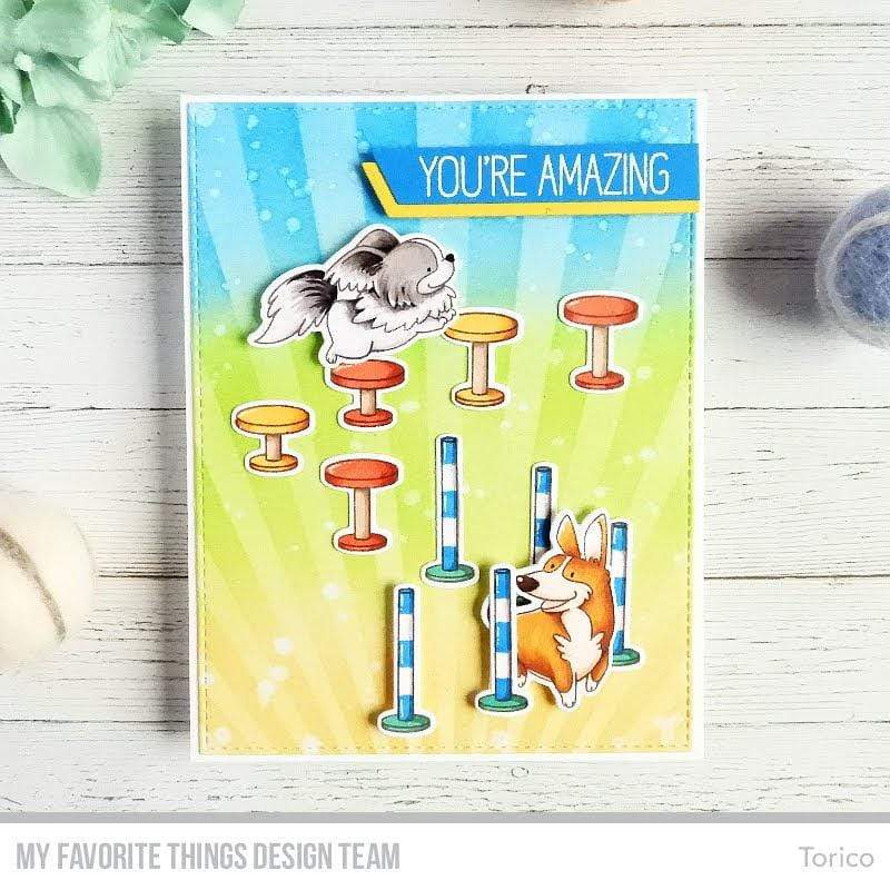 My Favorite Things Ray of Light Stencil - Crafty Meraki