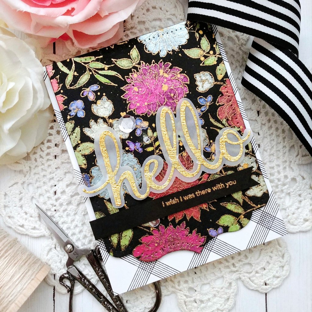 Pinkfresh Studio Cling Rubber Stamp: Diamond Tiles - Crafty Meraki