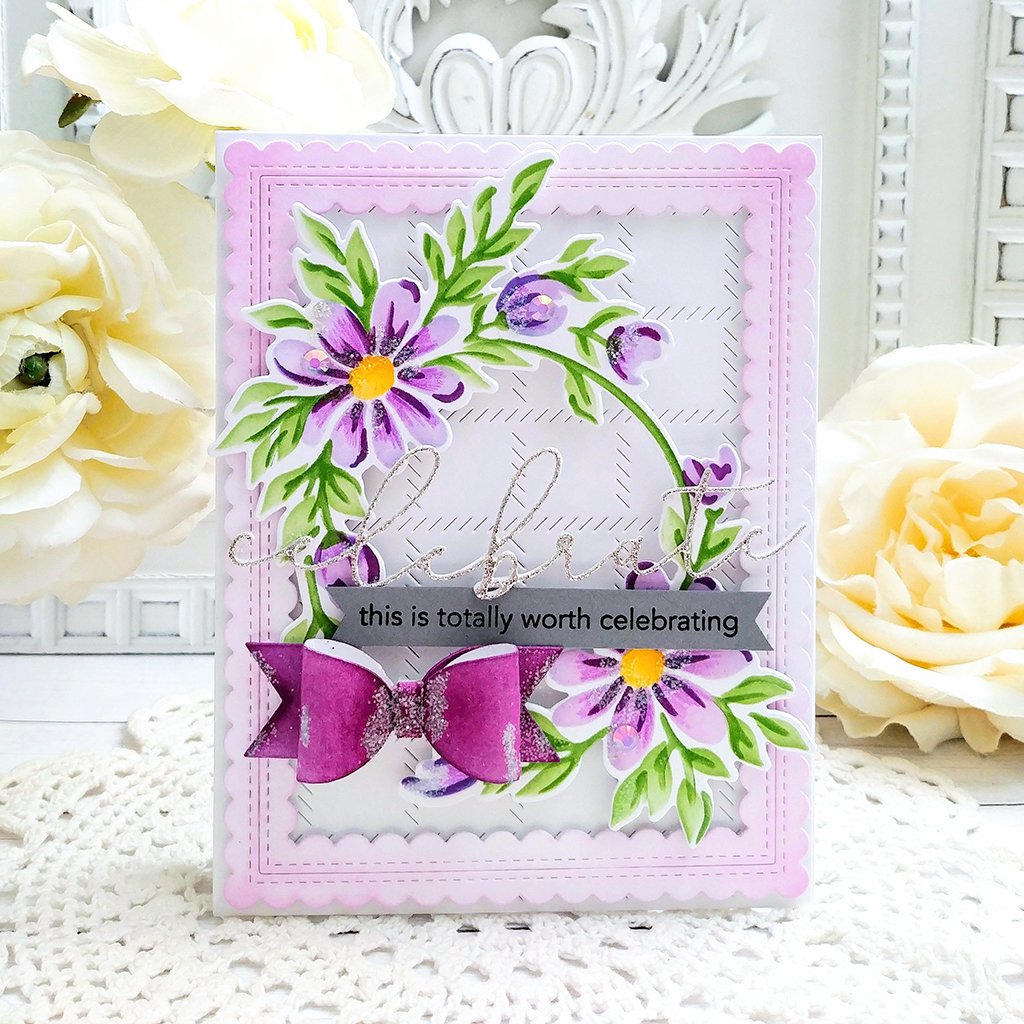 Pinkfresh Studio Daisy Wreath Die - Crafty Meraki