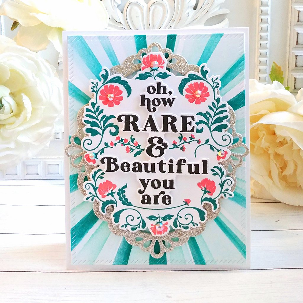 Pinkfresh Studio Rare & Beautiful die - Crafty Meraki