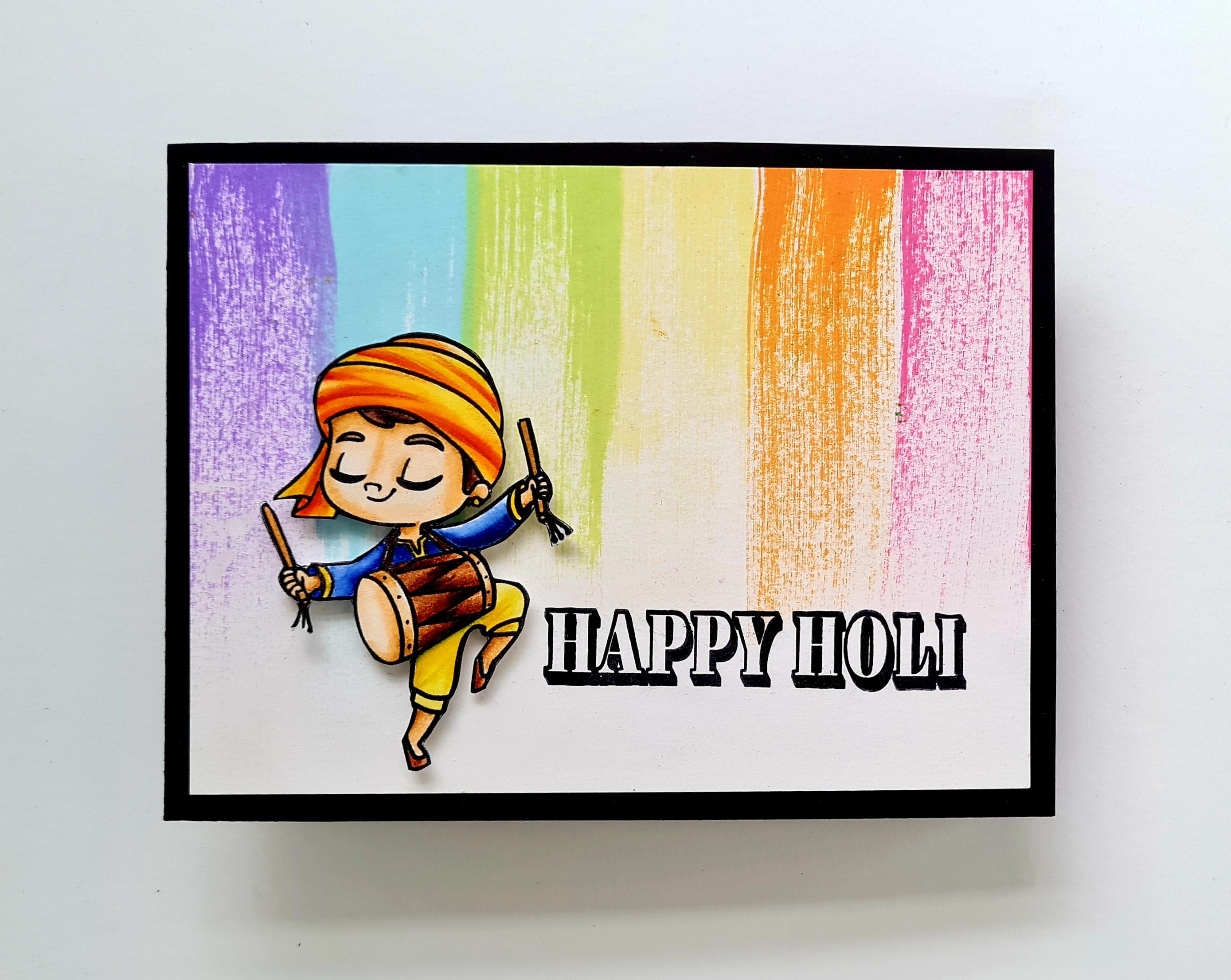 Crafty Meraki Holi Hai Matching dies - Crafty Meraki