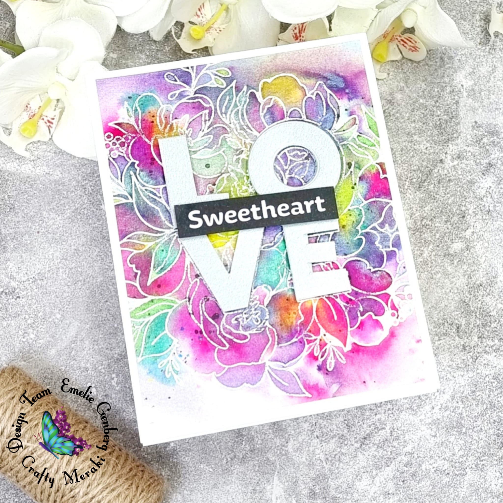 Crafty Meraki All You Need is Love Stamp set - Crafty Meraki