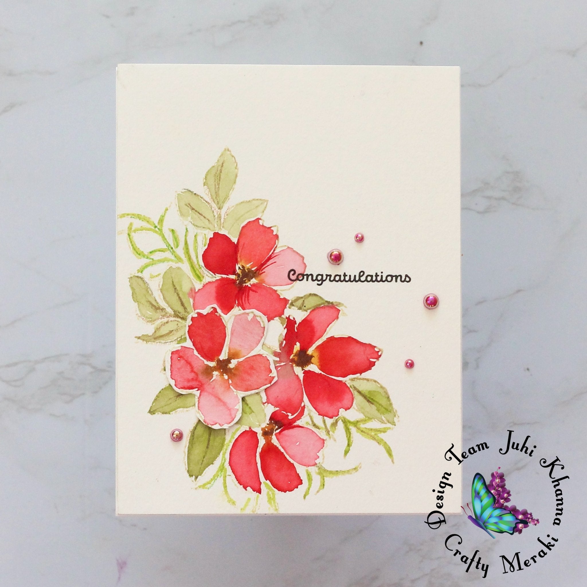 Crafty Meraki Happy Hello stamp set - Crafty Meraki