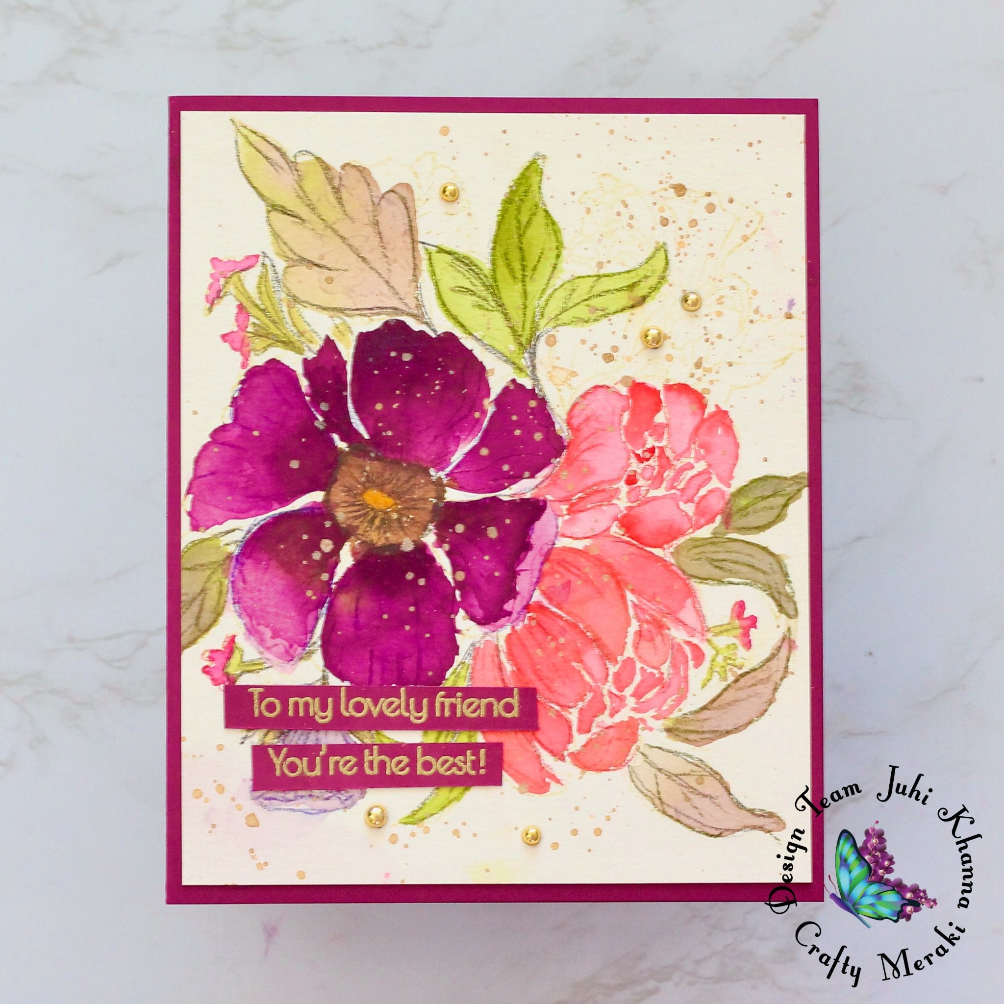 Crafty Meraki Bold and Beautiful stamp set - Crafty Meraki