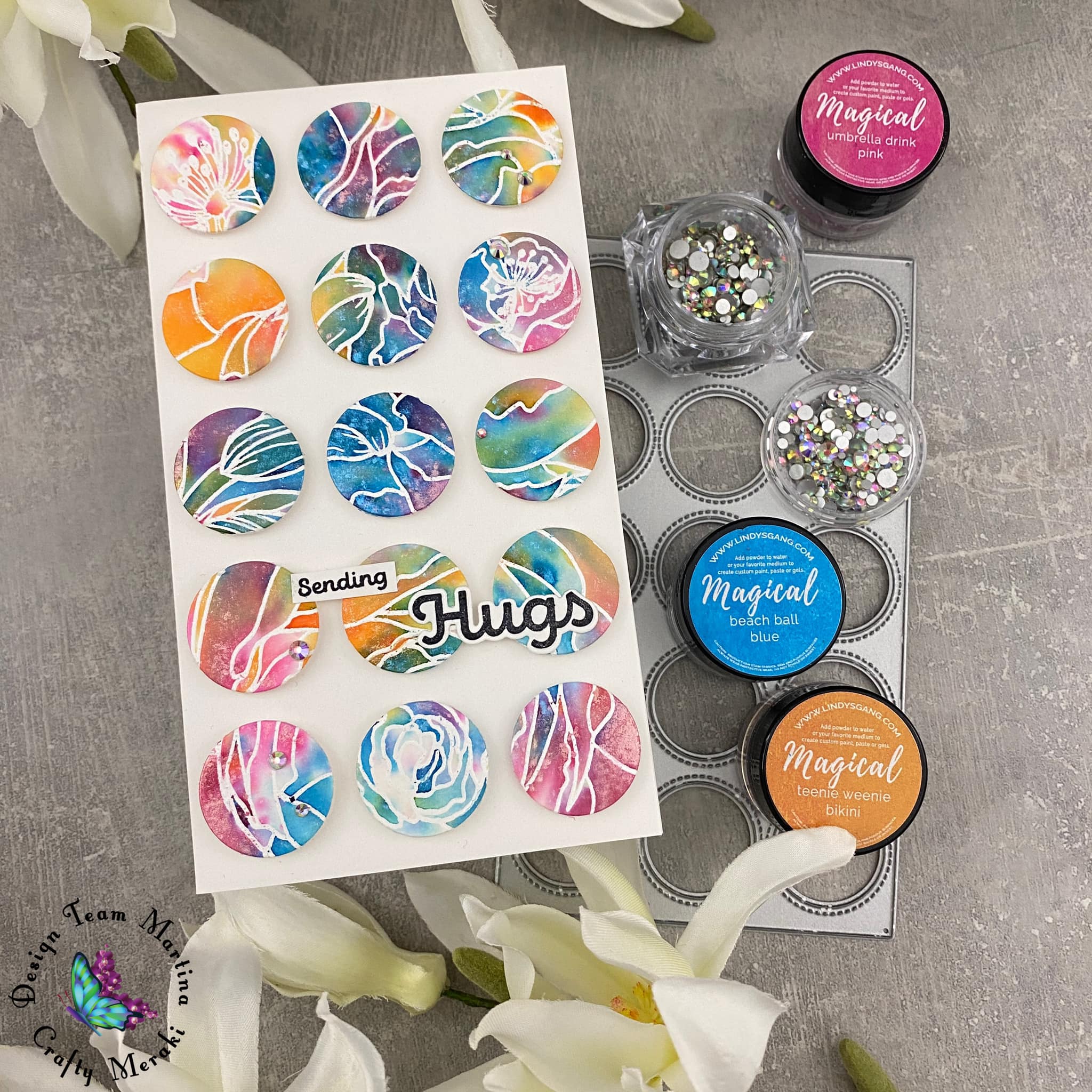 Crafty Meraki Monet's Garden stamp set - Crafty Meraki