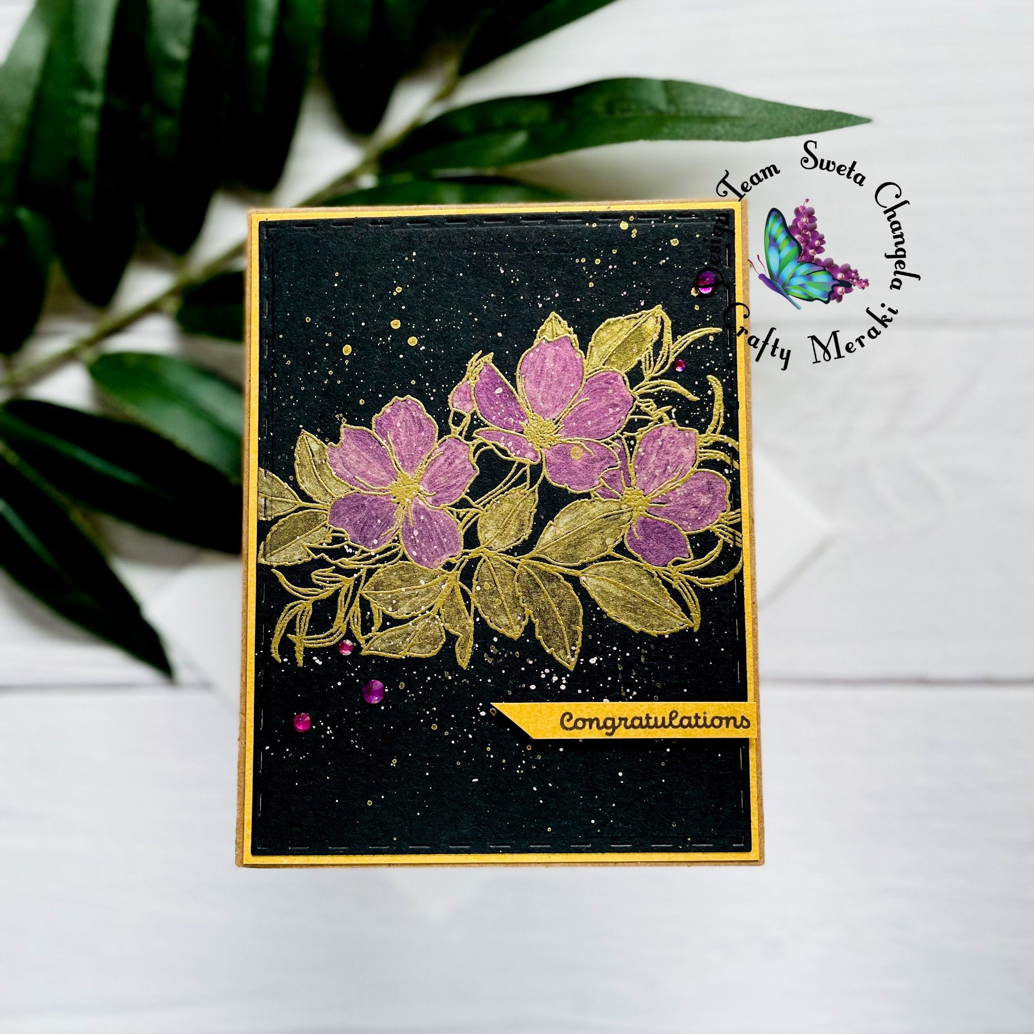 Crafty Meraki Happy Hello stamp set - Crafty Meraki