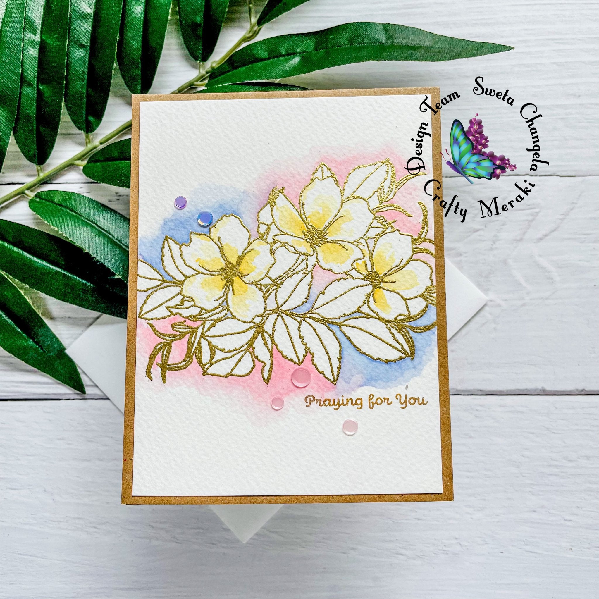 Crafty Meraki Happy Hello stamp set - Crafty Meraki