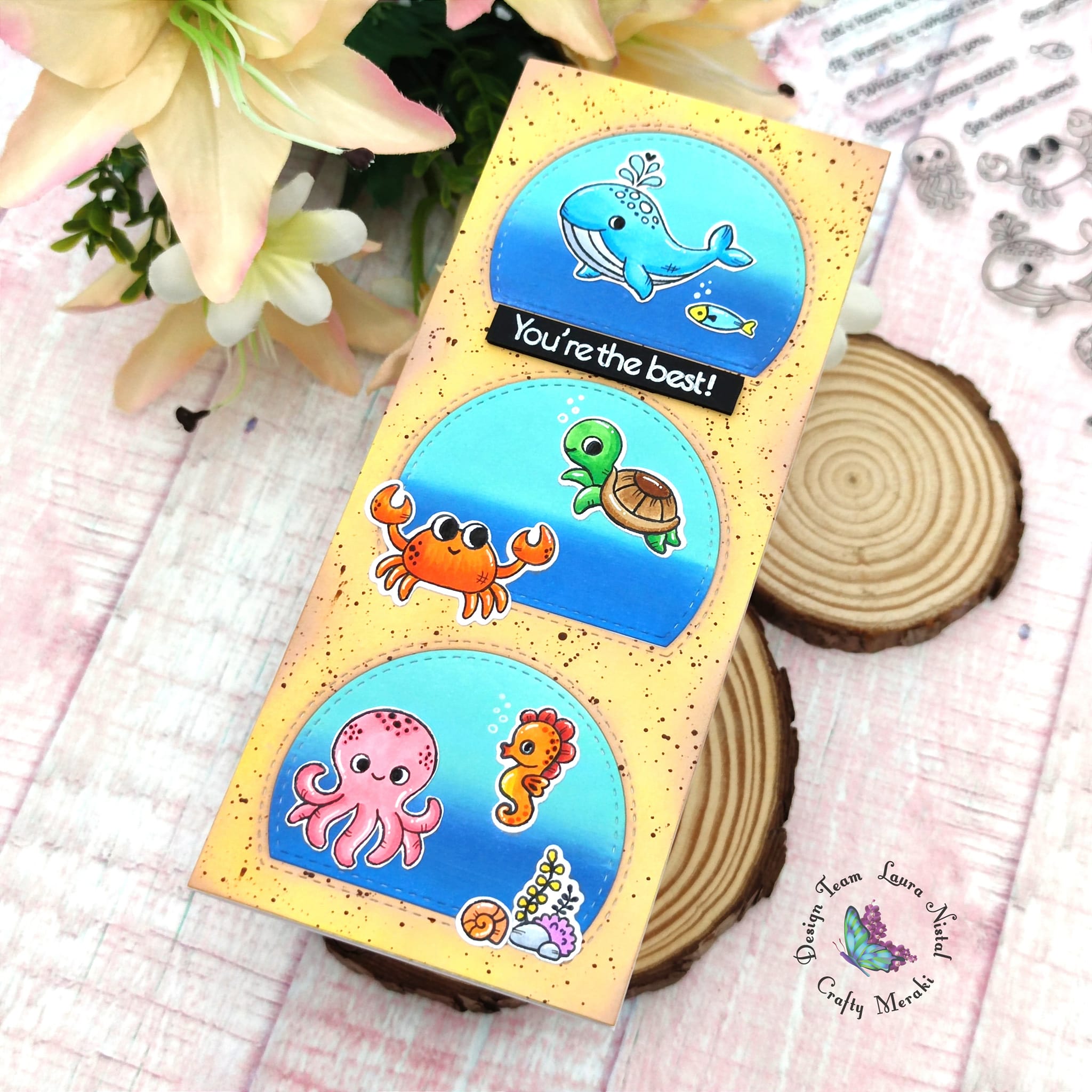 Crafty Meraki Turtle-y Awesome stamp set - Crafty Meraki