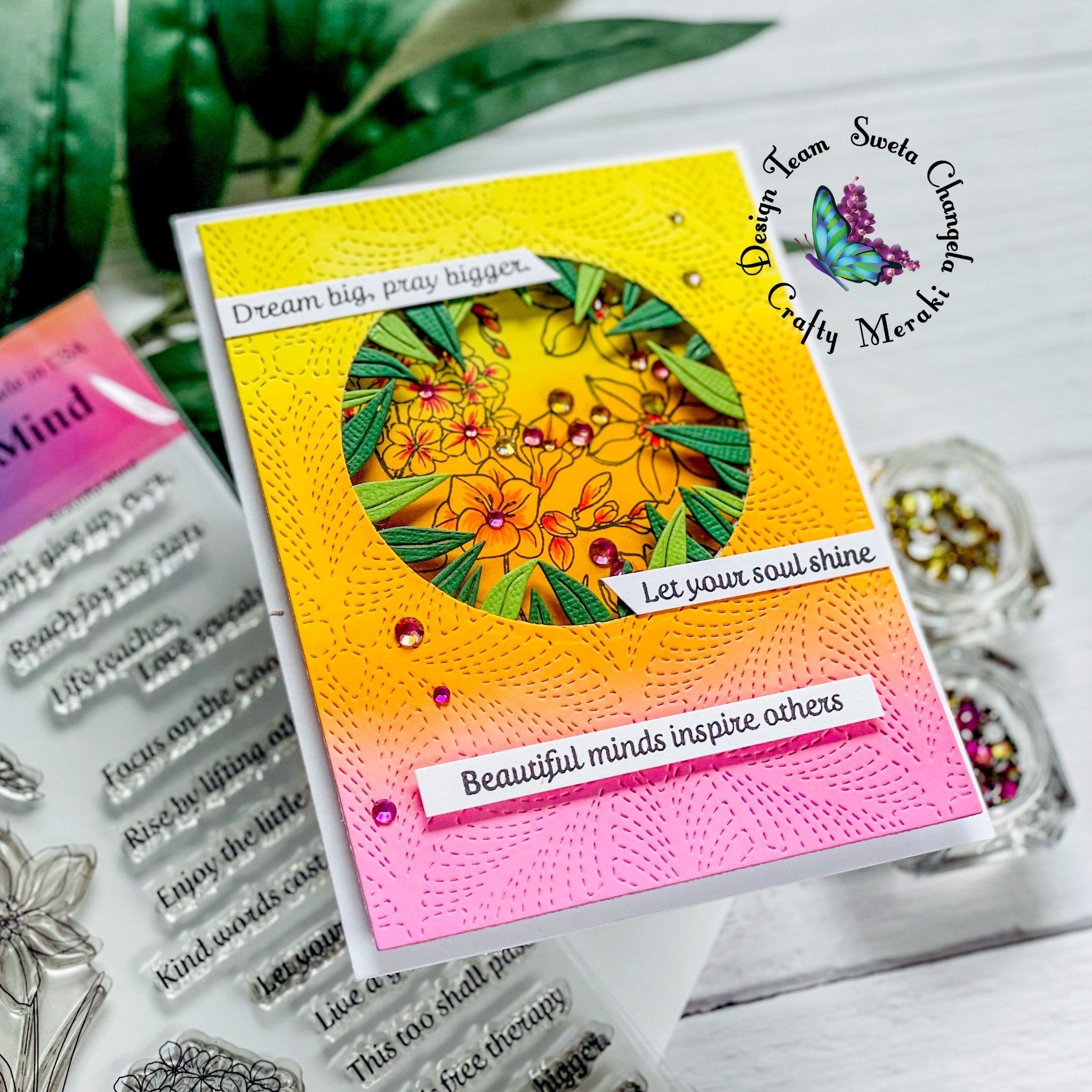Crafty Meraki Beautiful Mind stamp set - Crafty Meraki