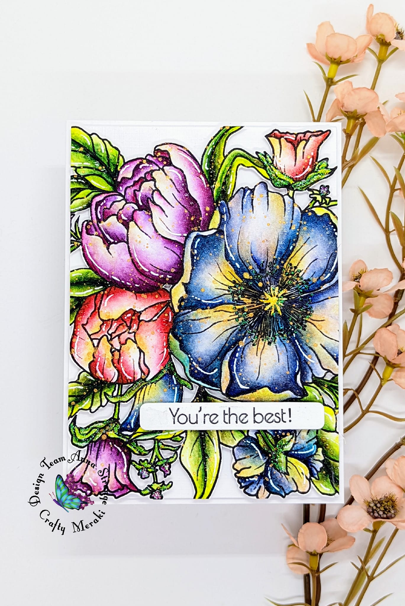 Crafty Meraki Bold and Beautiful stamp set - Crafty Meraki