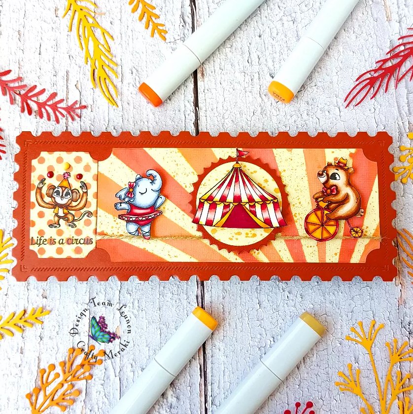 Crafty Meraki Roaring Good time stamp set - Crafty Meraki