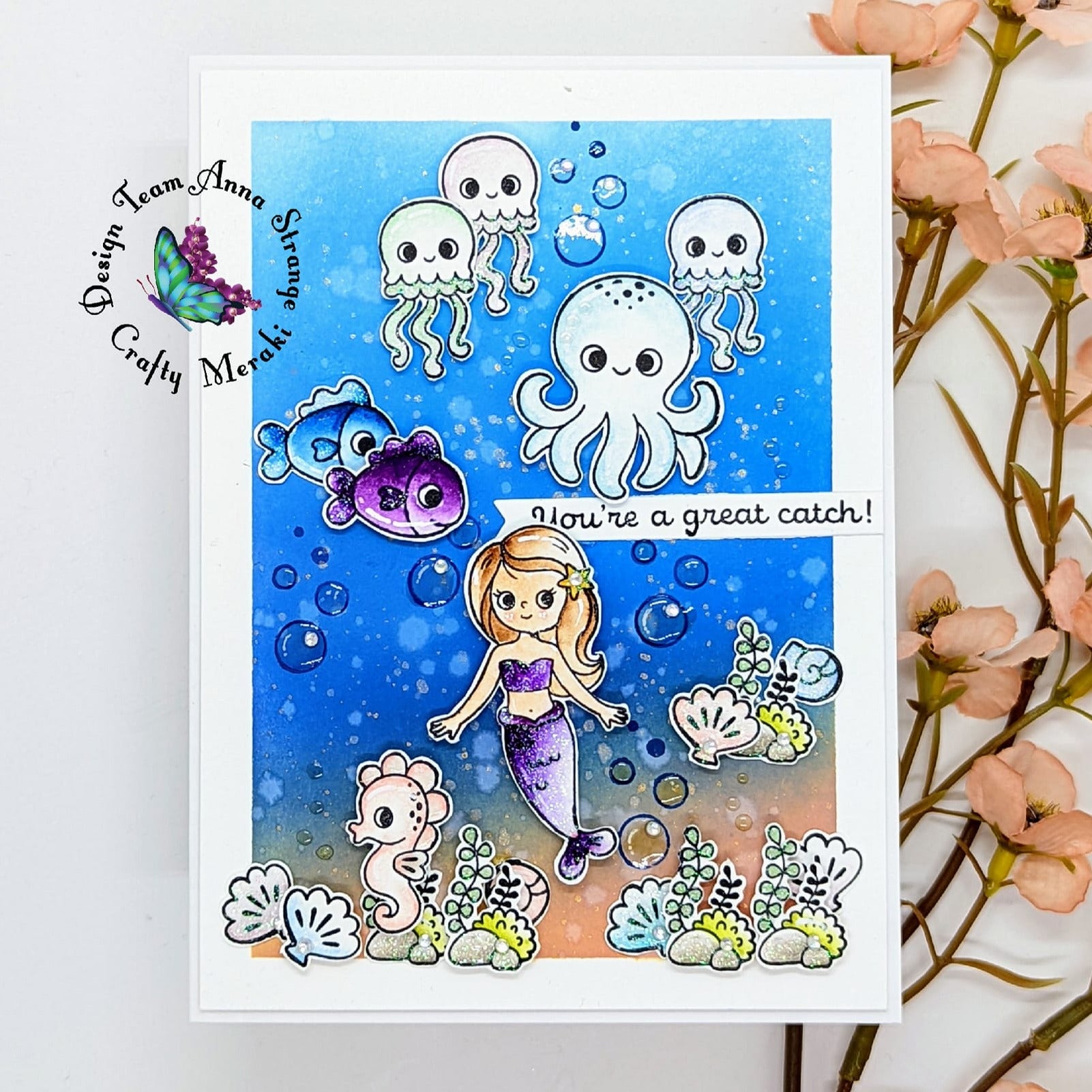 Crafty Meraki Turtle-y Awesome stamp set - Crafty Meraki