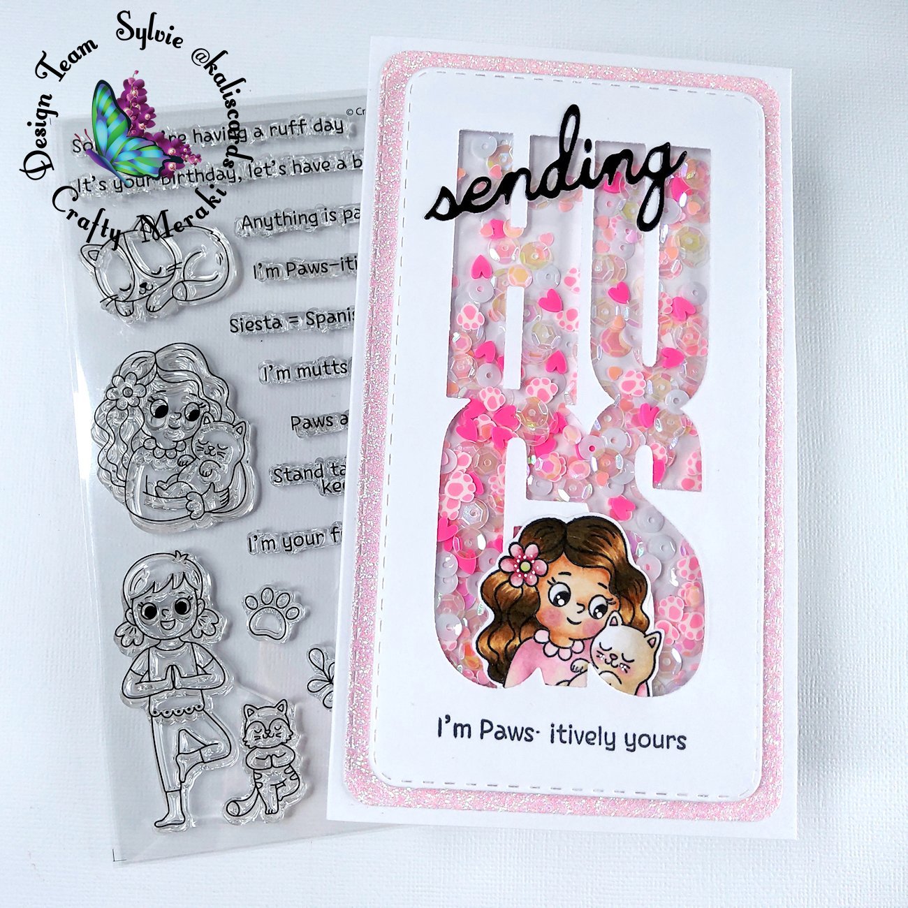 Crafty Meraki Paws-itively Yours Stamp set - Crafty Meraki
