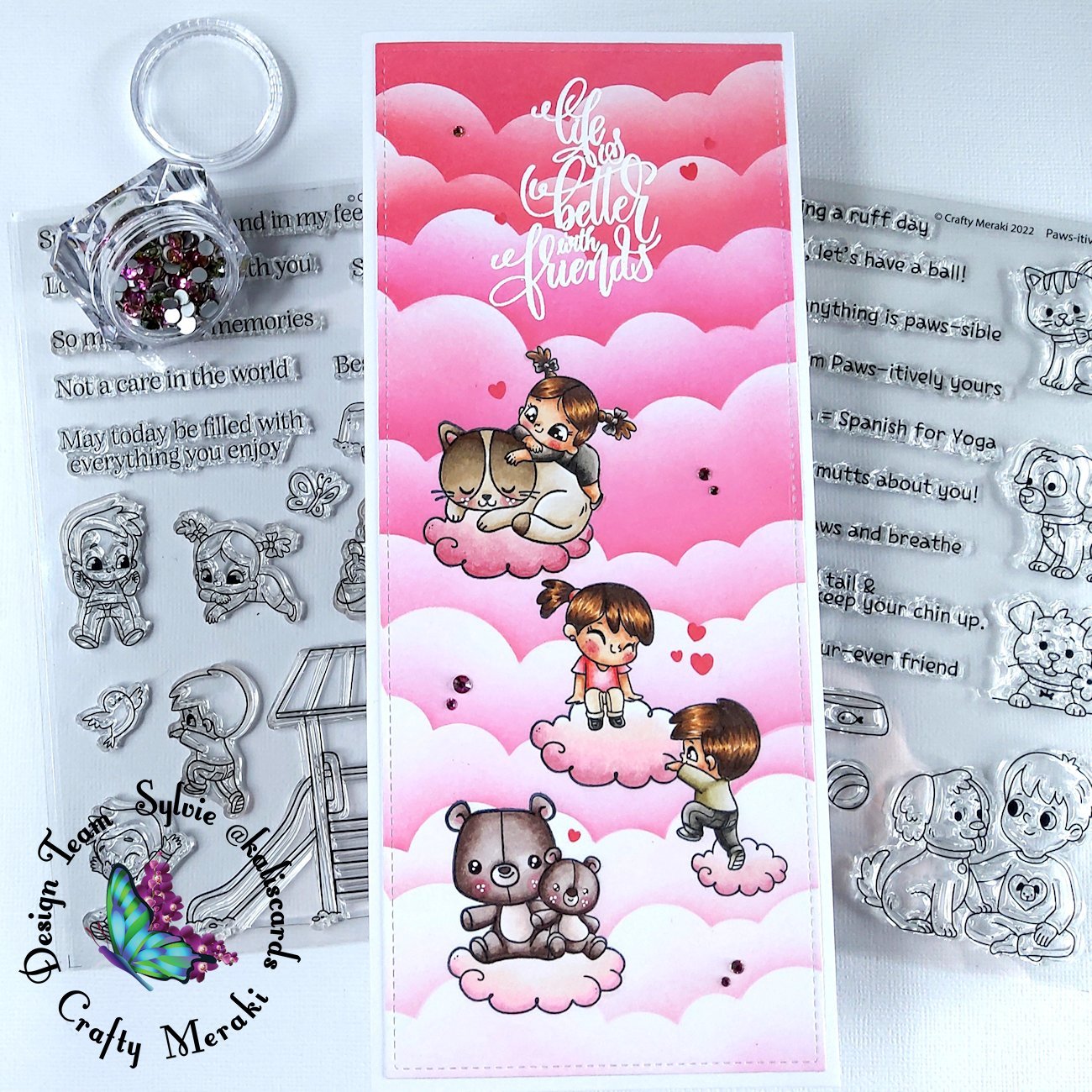 Crafty Meraki Paws-itively Yours Stamp set - Crafty Meraki