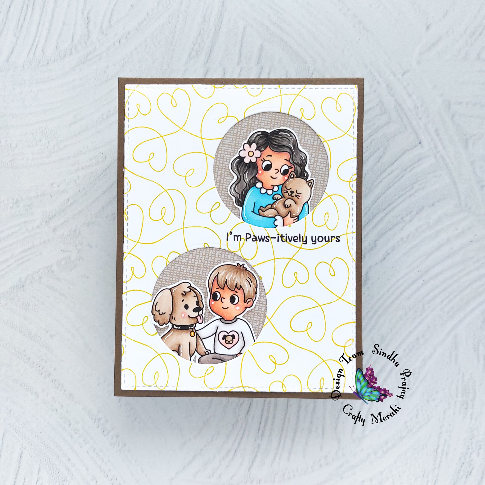 Crafty Meraki Paws-itively Yours Stamp set - Crafty Meraki