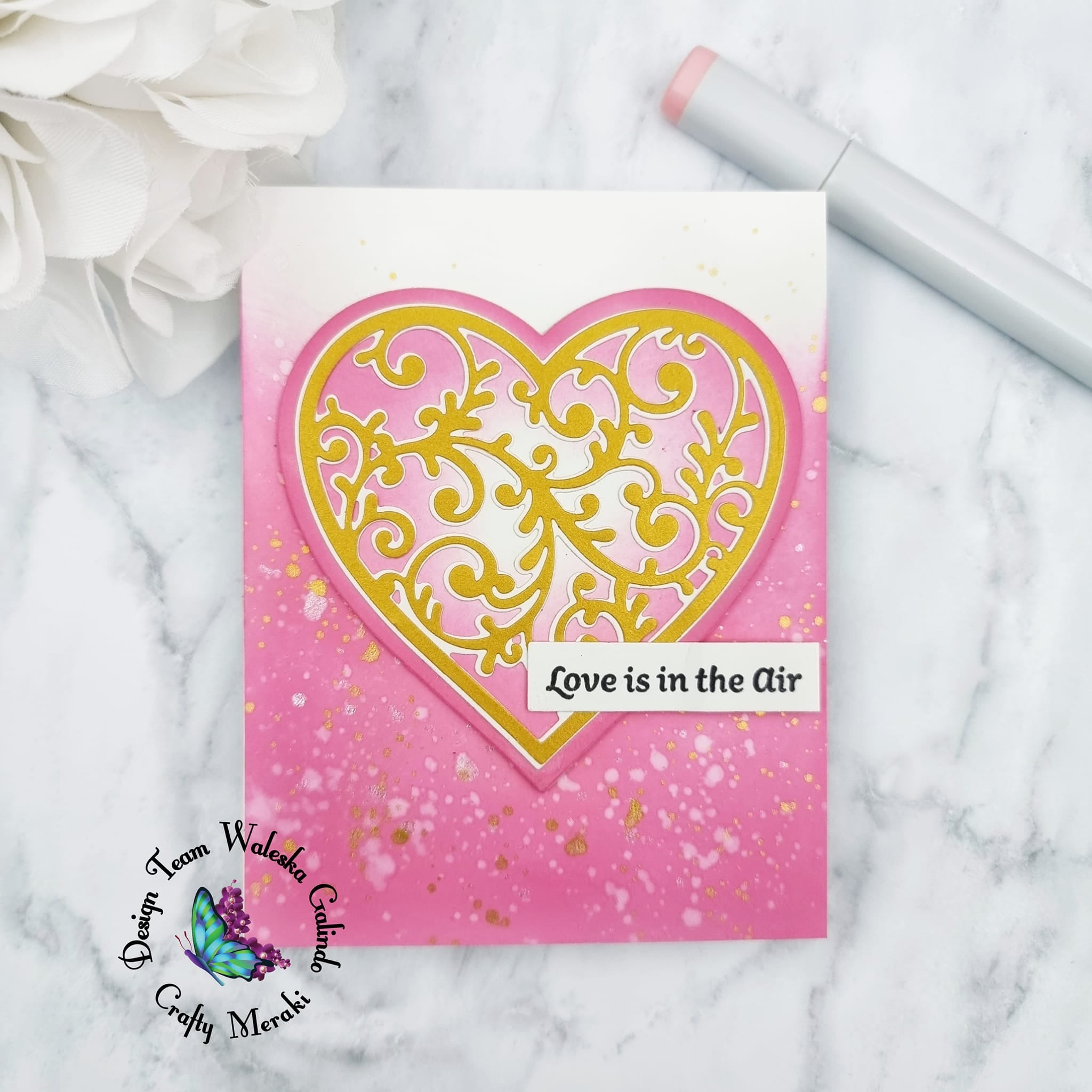 Crafty Meraki Cupid's Heart Layering Die Set - Crafty Meraki