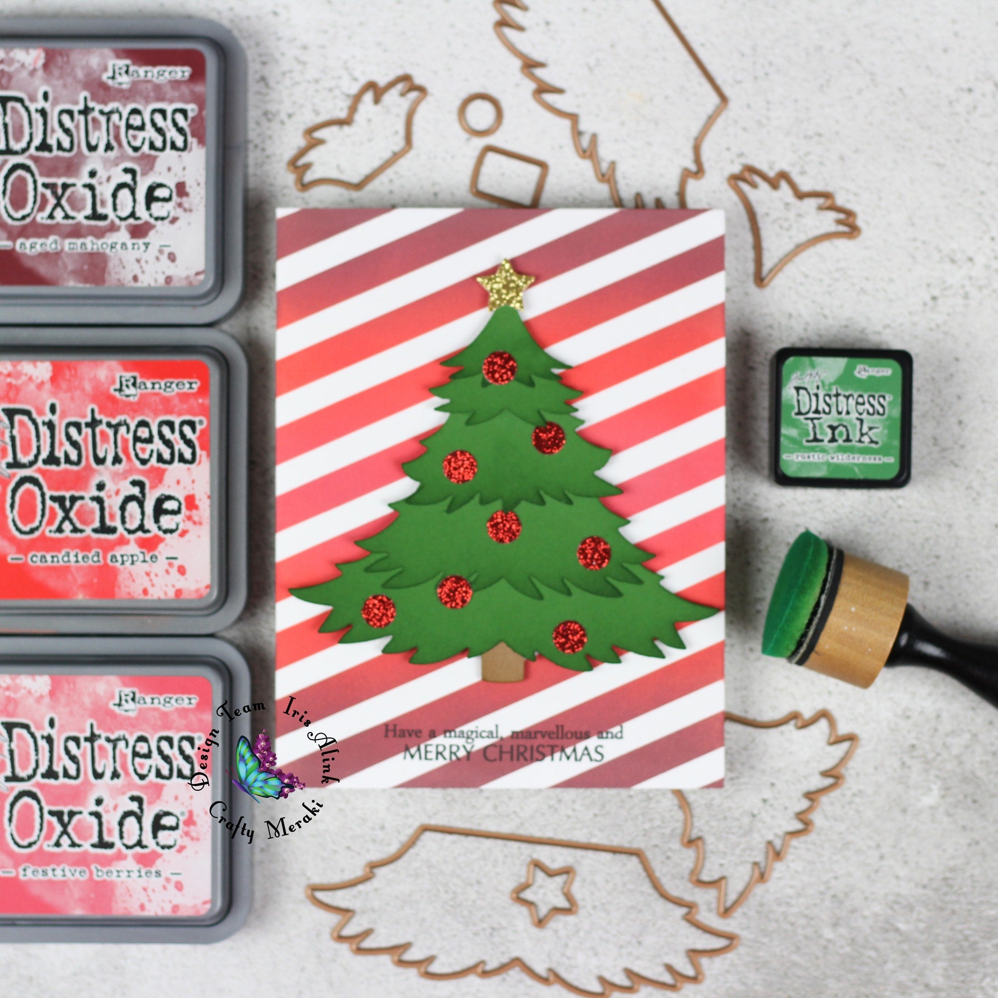Crafty Meraki Spruce Up Layering Tree die - Crafty Meraki