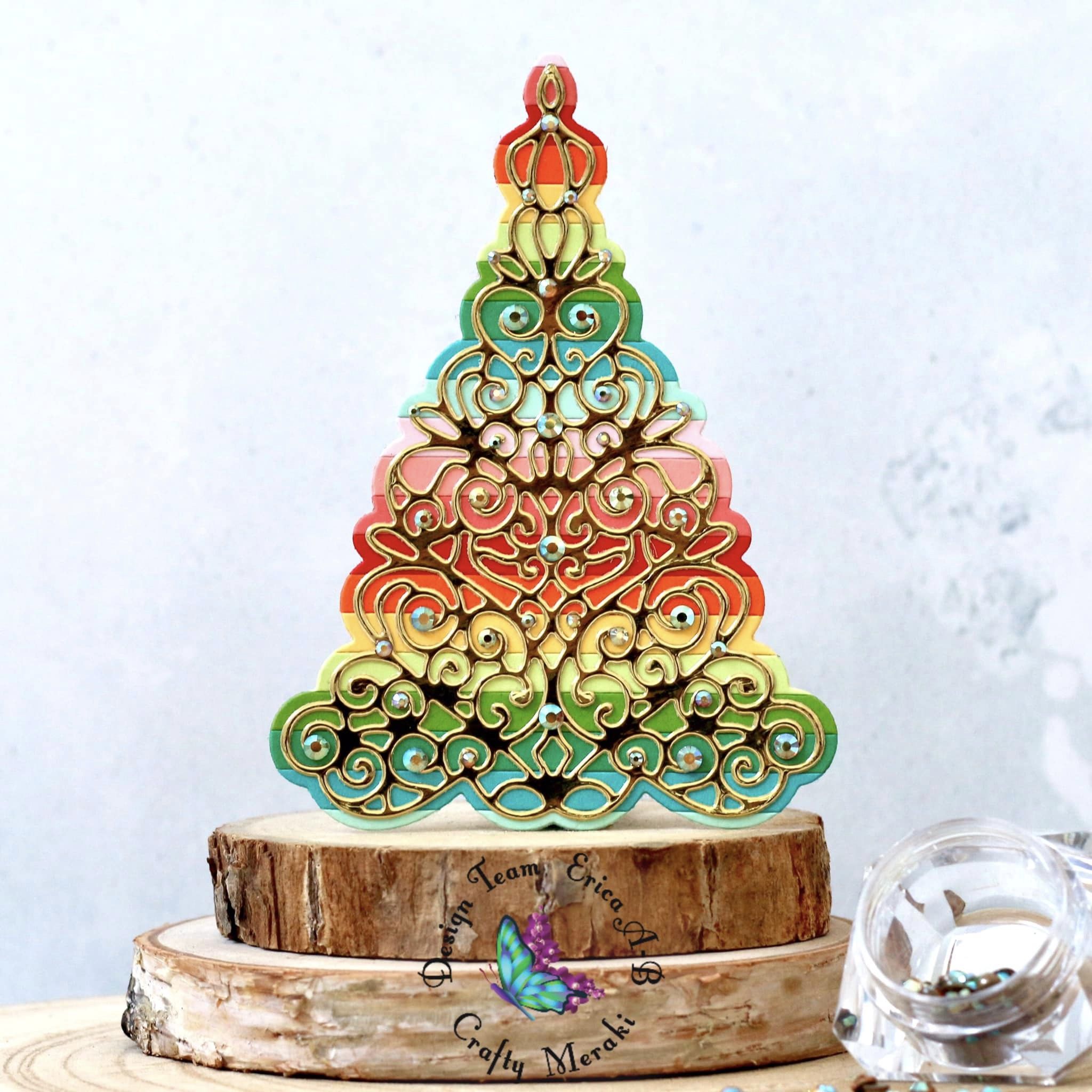 Crafty Meraki Yule Wonder Layering Tree die - Crafty Meraki