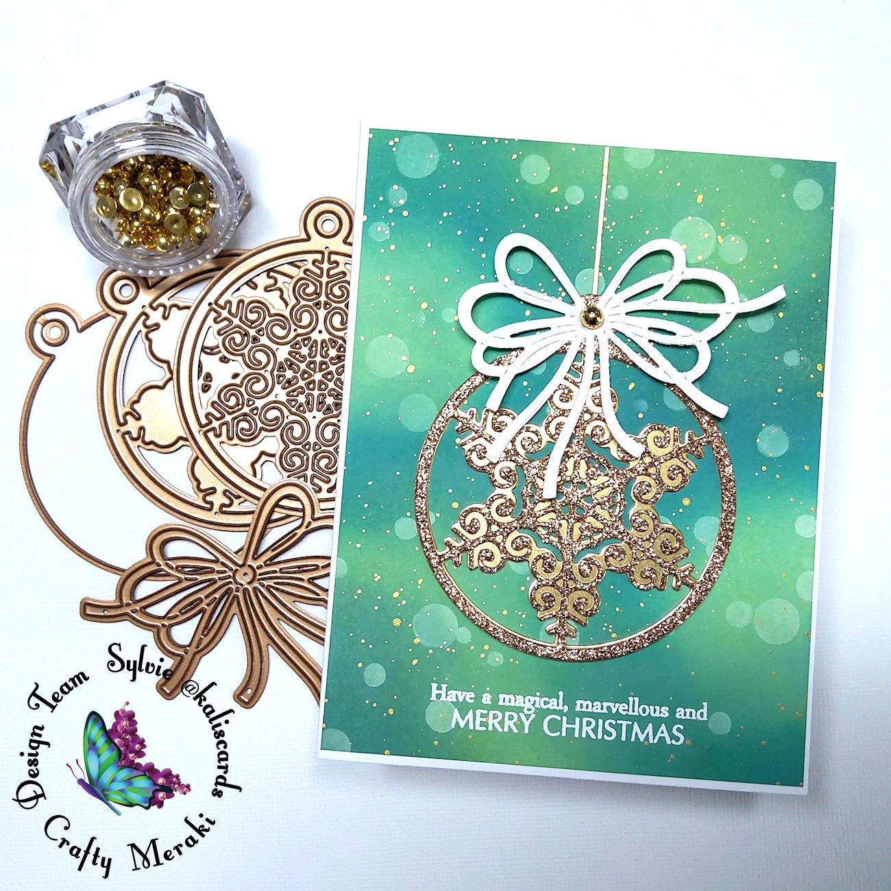 Crafty Meraki Take A Bow Again die set - Crafty Meraki
