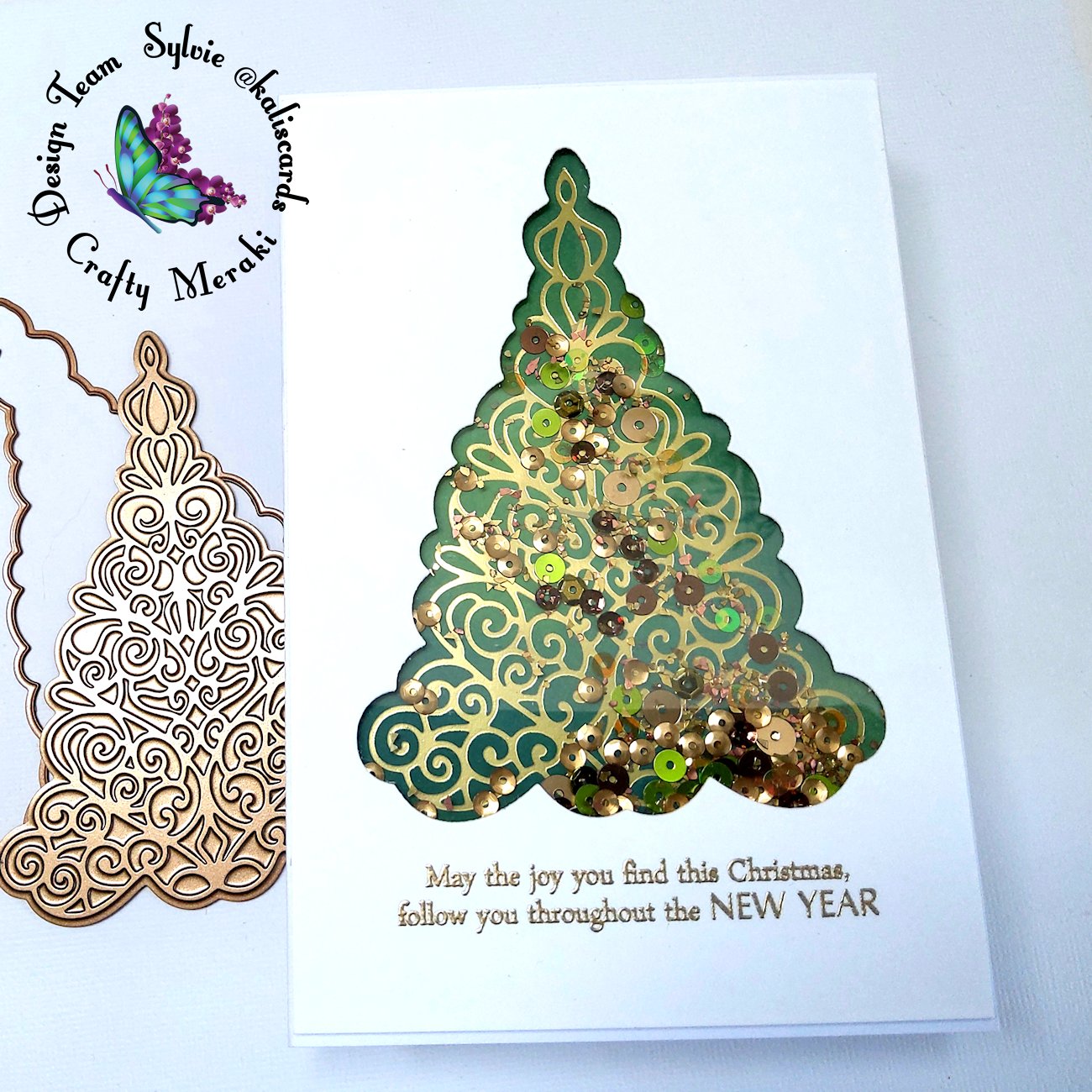 Crafty Meraki Yule Wonder hot foil plate - Crafty Meraki