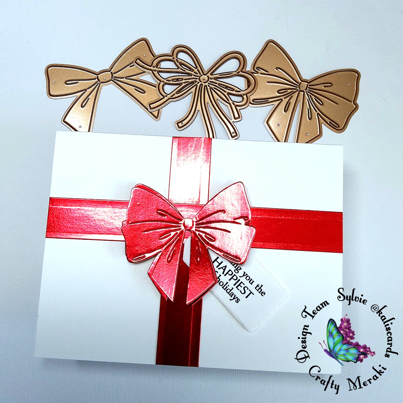 Crafty Meraki Take A Bow Again die set - Crafty Meraki