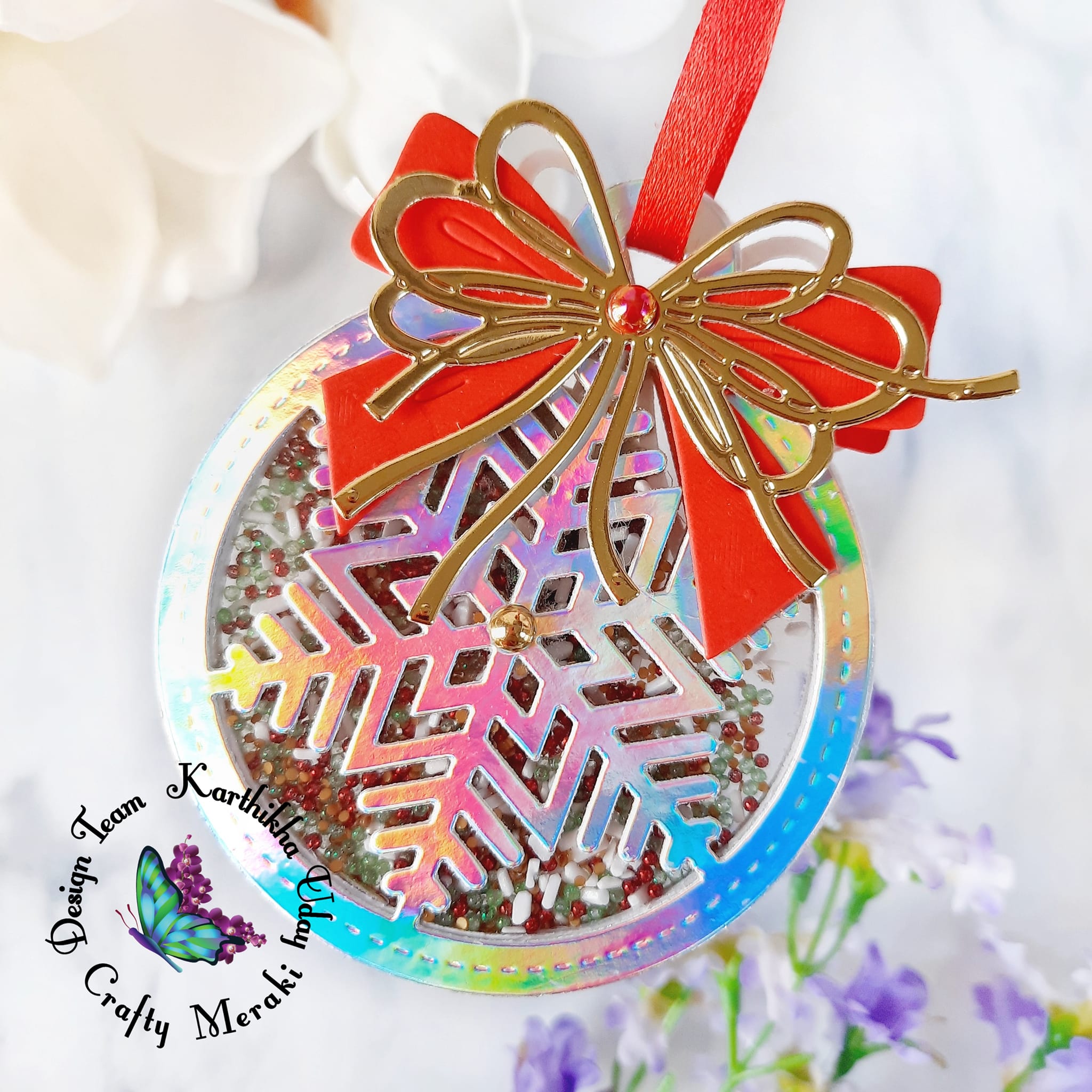 Crafty Meraki Carol Ornament Layering die - Crafty Meraki