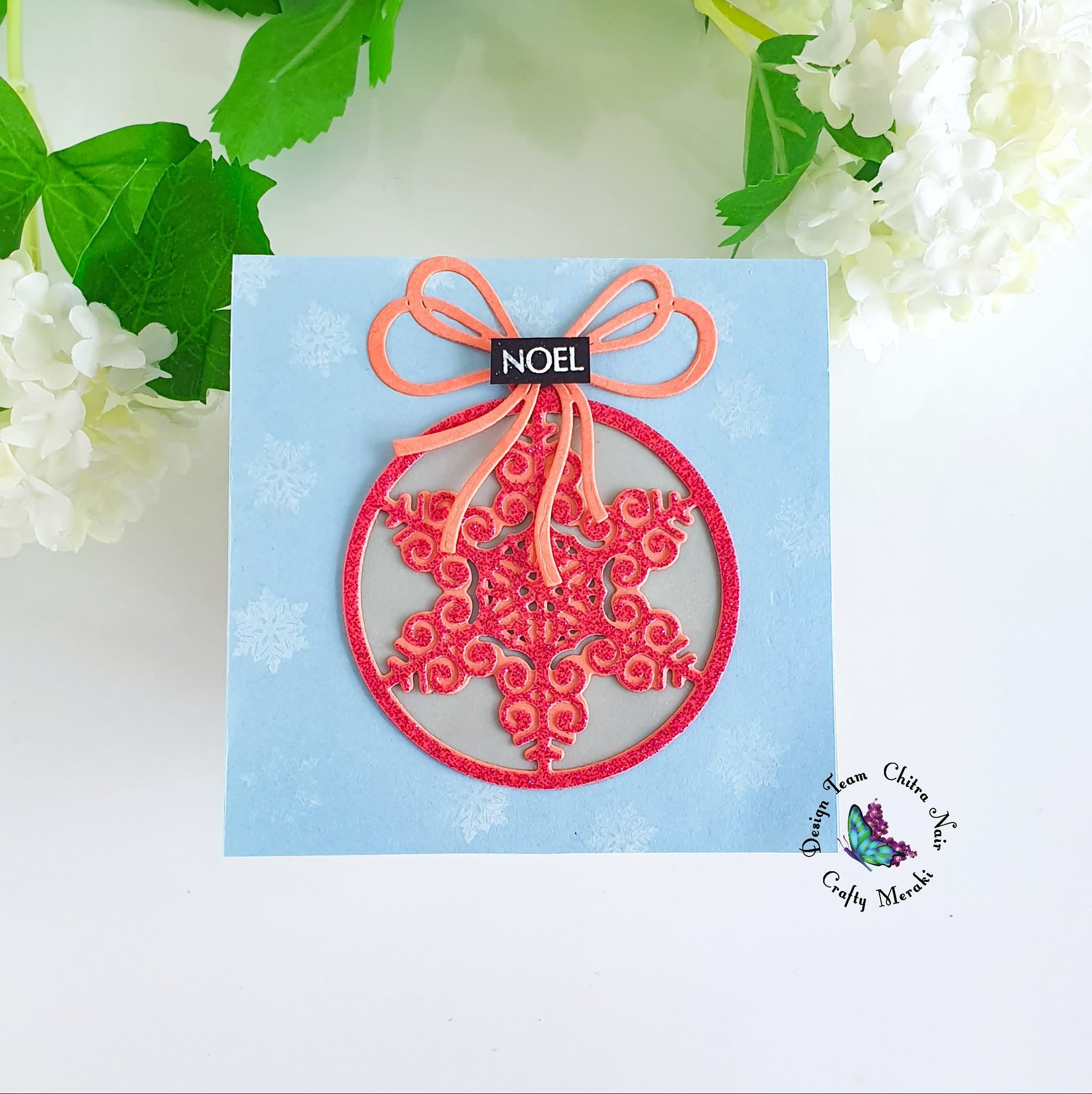 Crafty Meraki Tinsel Ornament Layering die - Crafty Meraki