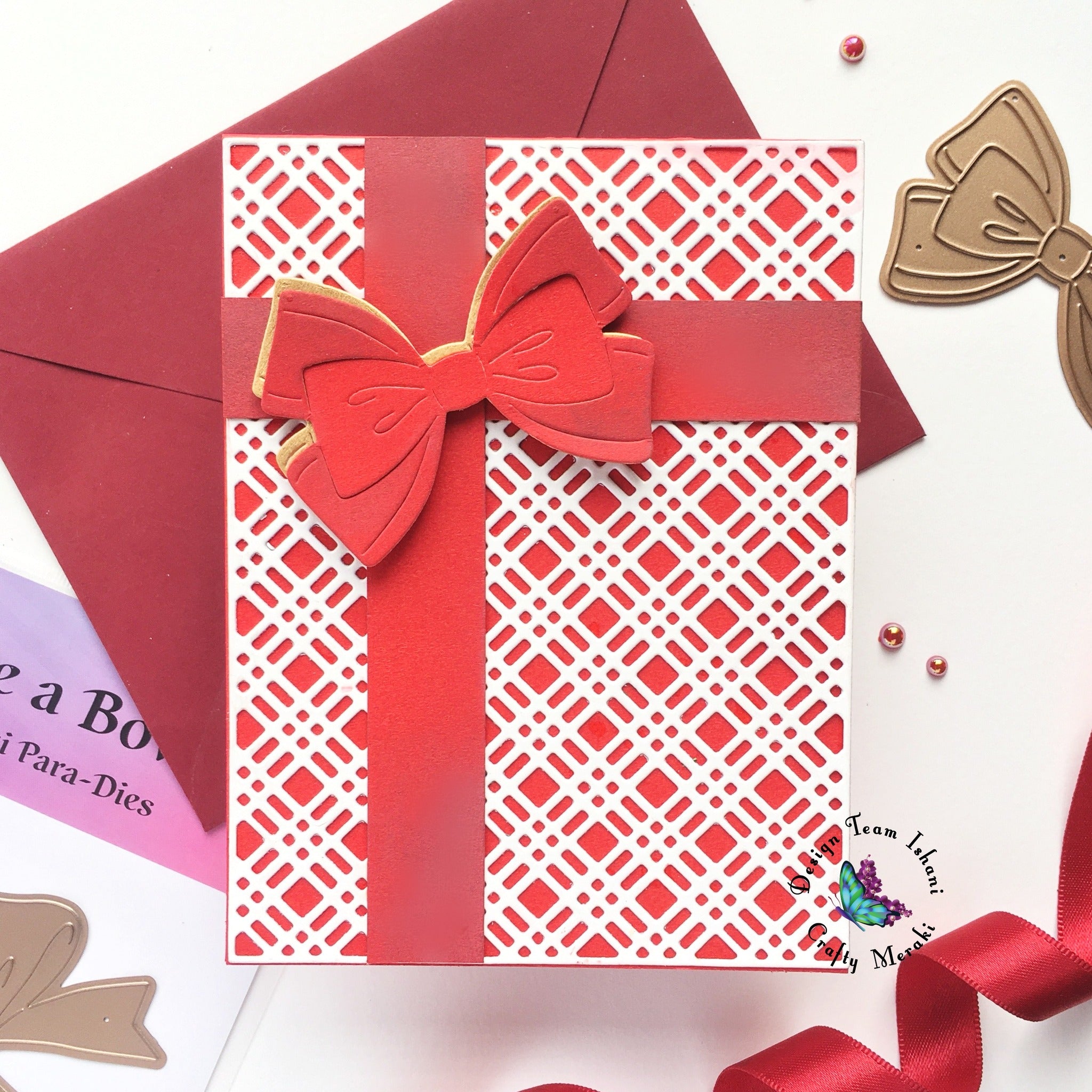 Crafty Meraki Take A Bow die set - Crafty Meraki
