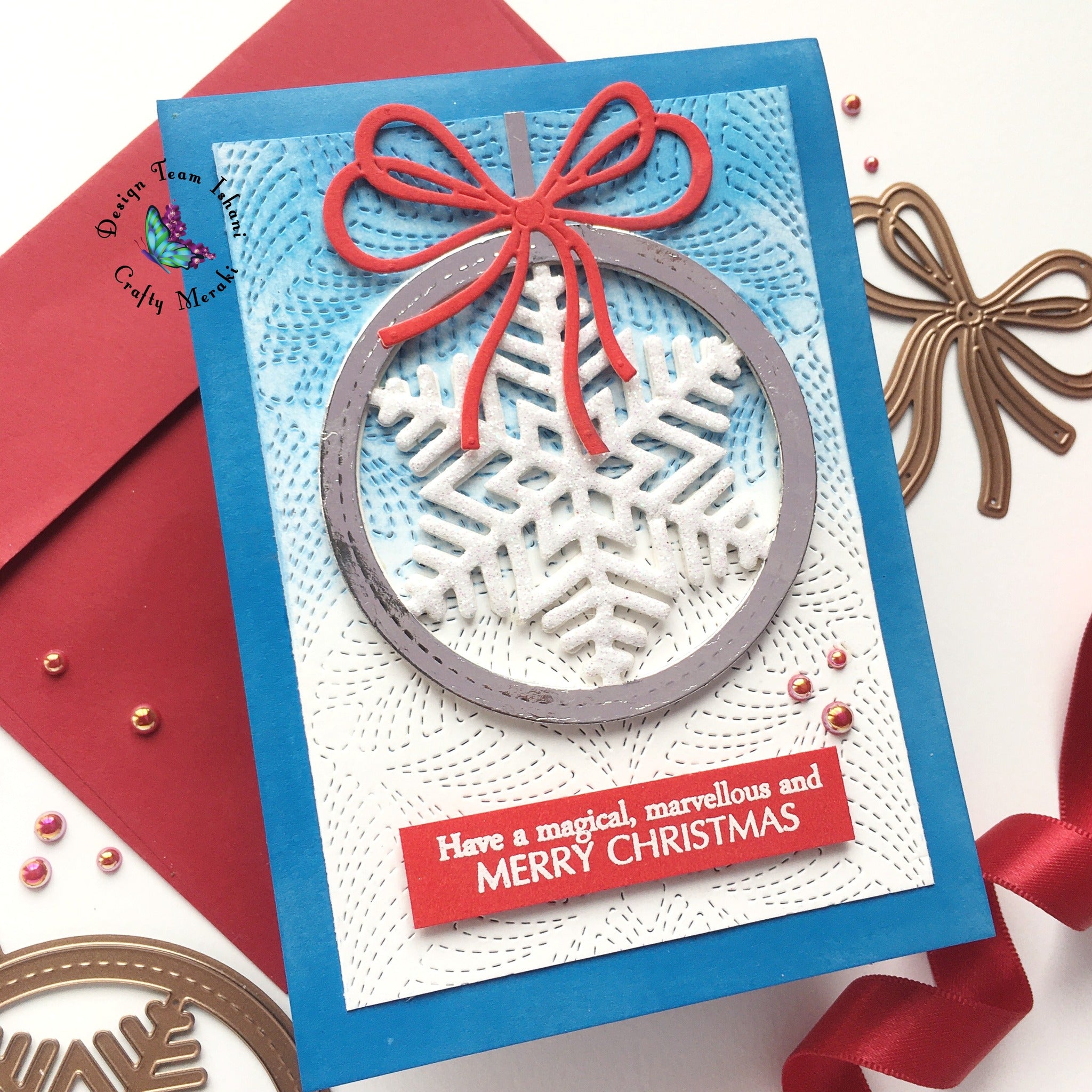 Crafty Meraki Carol Ornament Layering die - Crafty Meraki
