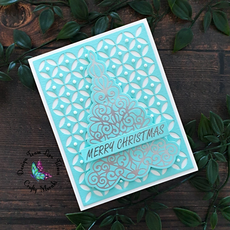 Crafty Meraki Yule Wonder hot foil plate - Crafty Meraki