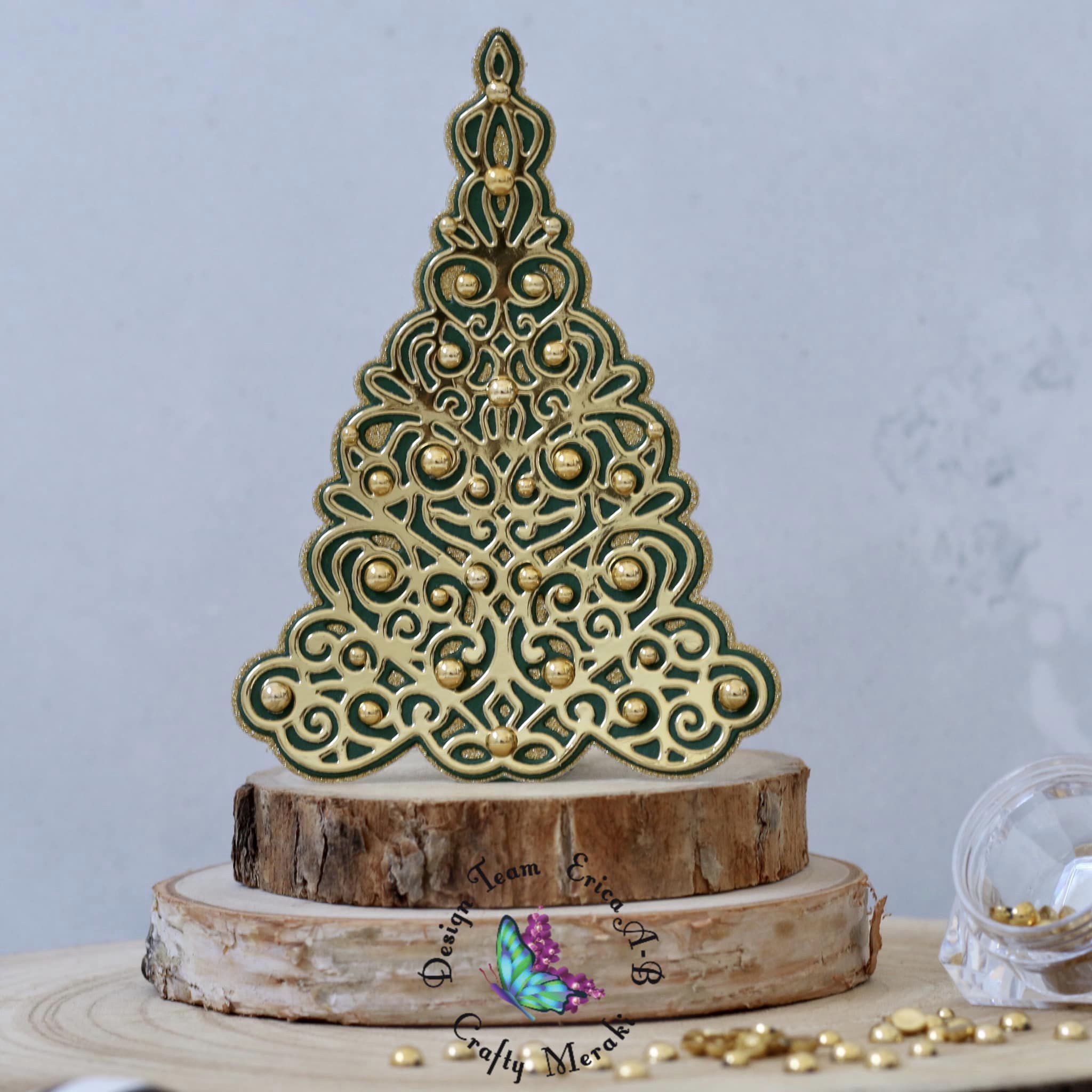 Crafty Meraki Yule Wonder Layering Tree die - Crafty Meraki