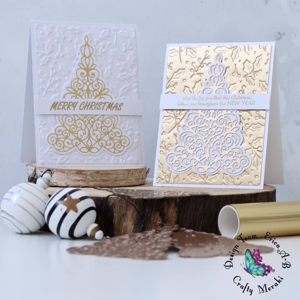Crafty Meraki Yule Wonder hot foil plate - Crafty Meraki