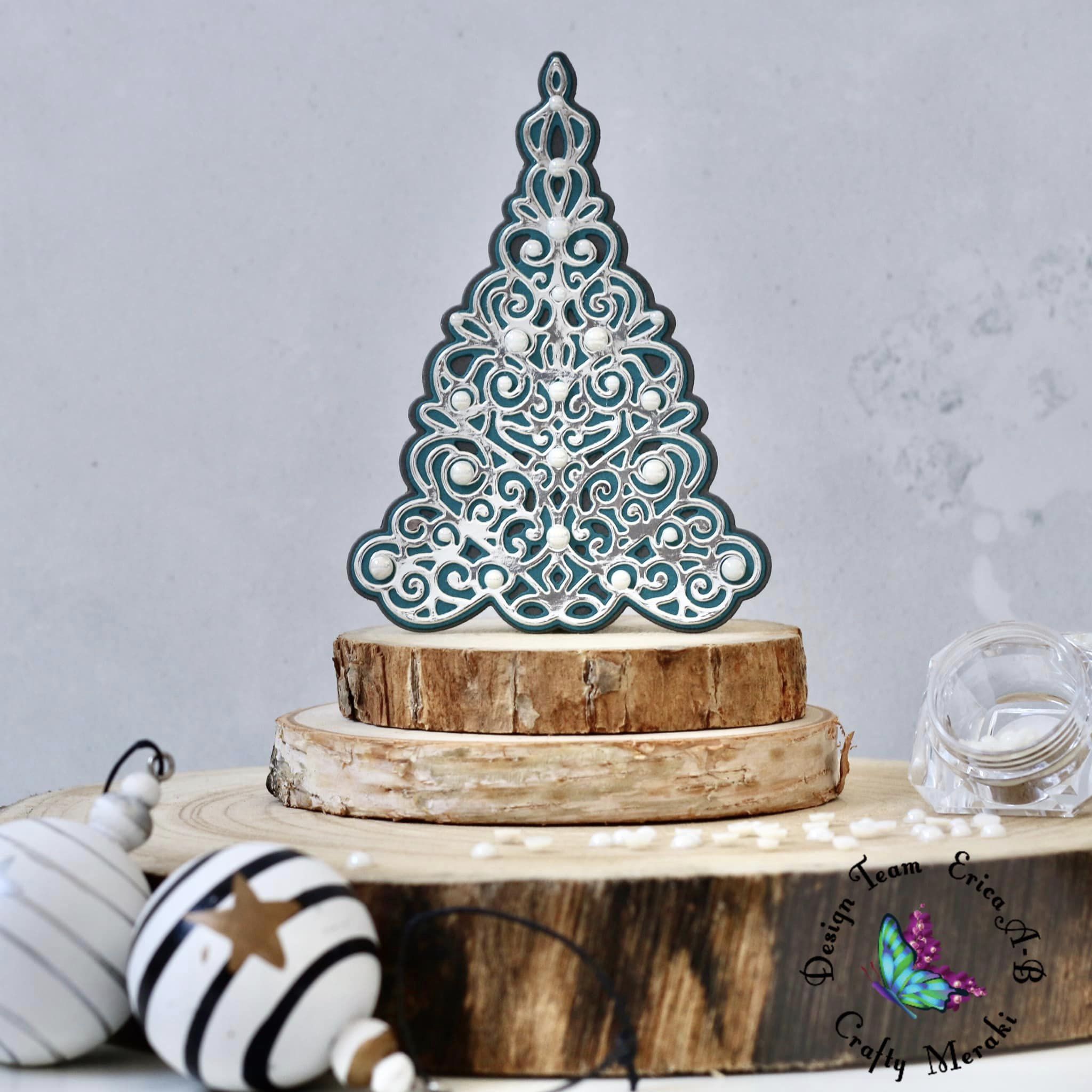 Crafty Meraki Yule Wonder Layering Tree die - Crafty Meraki