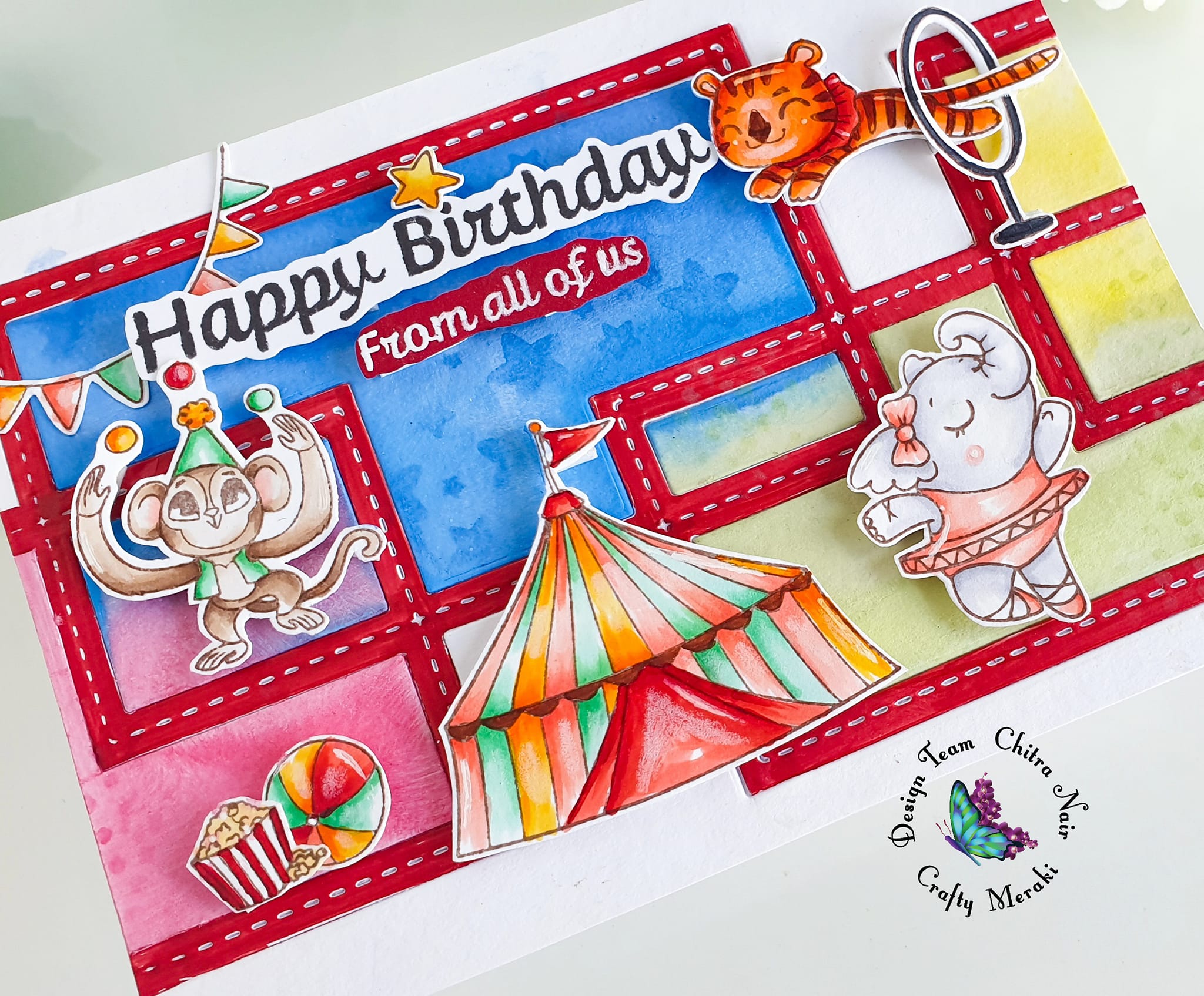 Crafty Meraki Roaring Good time stamp set - Crafty Meraki