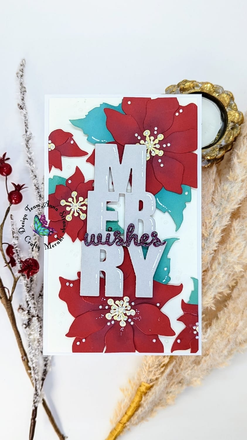Crafty Meraki Merry Slimline Tag die - Crafty Meraki