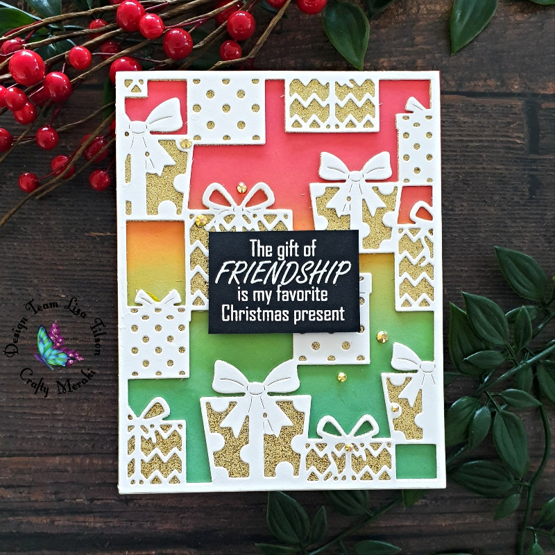 Crafty Meraki Present Time Layering background die - Crafty Meraki