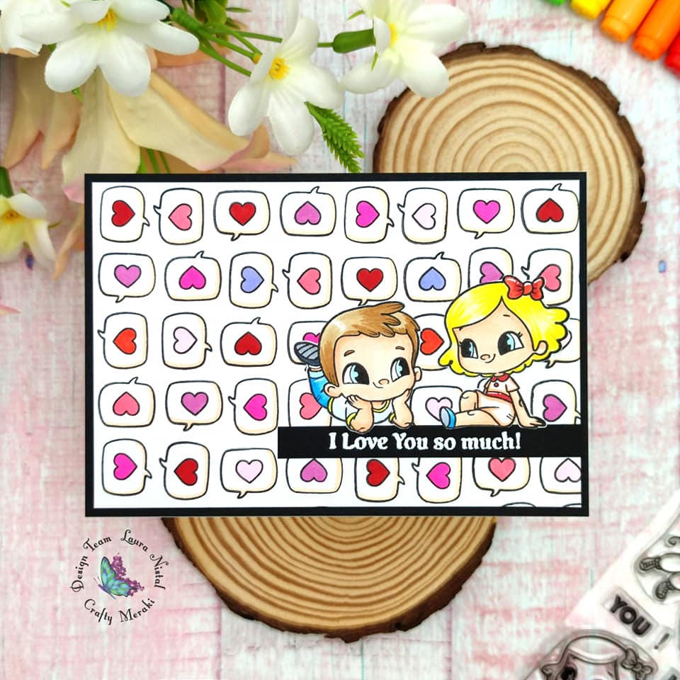 Crafty Meraki Valentine stamp set - Crafty Meraki