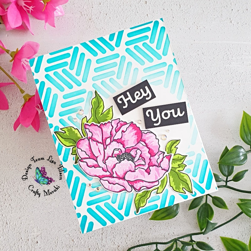 Crafty Meraki Woven Wonder Stencil