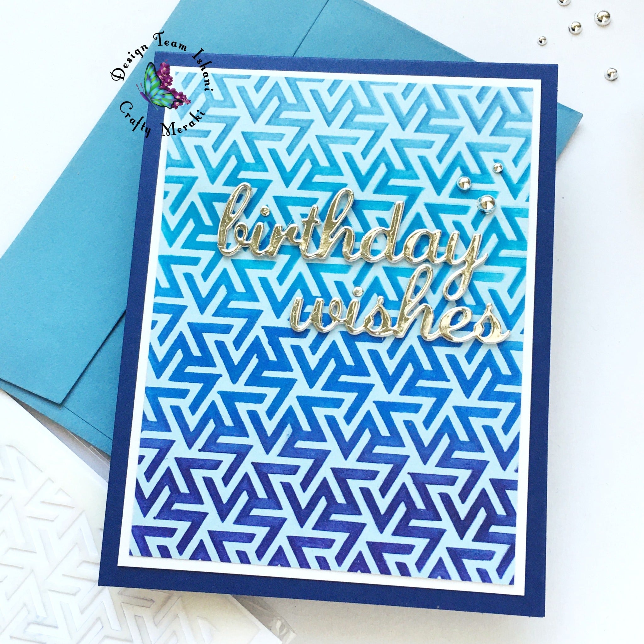 Crafty Meraki Shape Shifters Stencil